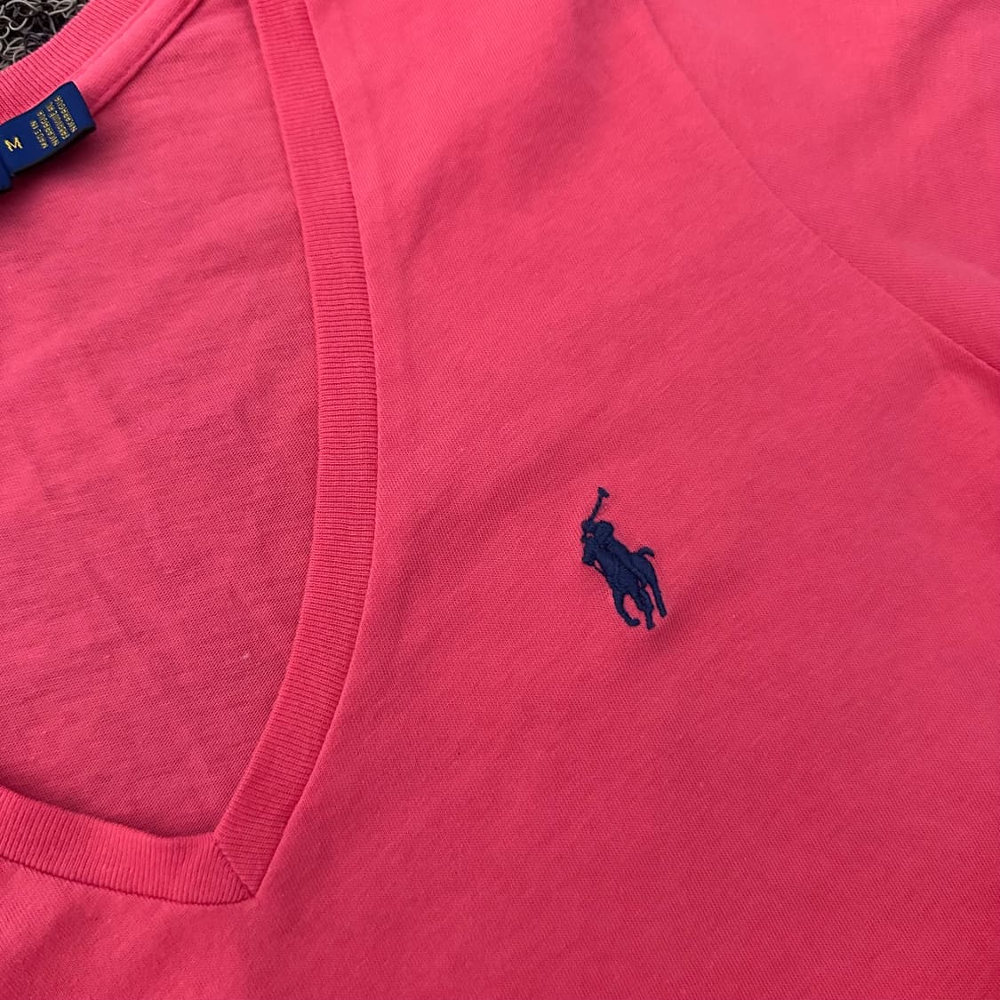 POLO 폴로 랄프로렌 여성 브이넥 반팔티셔츠 M 상품이미지3