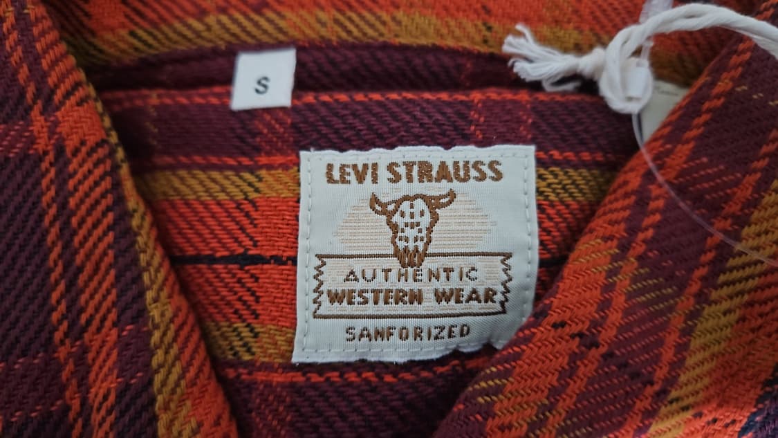 리바이스 LVC 1950's 숏혼 플란넬 셔츠 멀티 S 상품이미지6