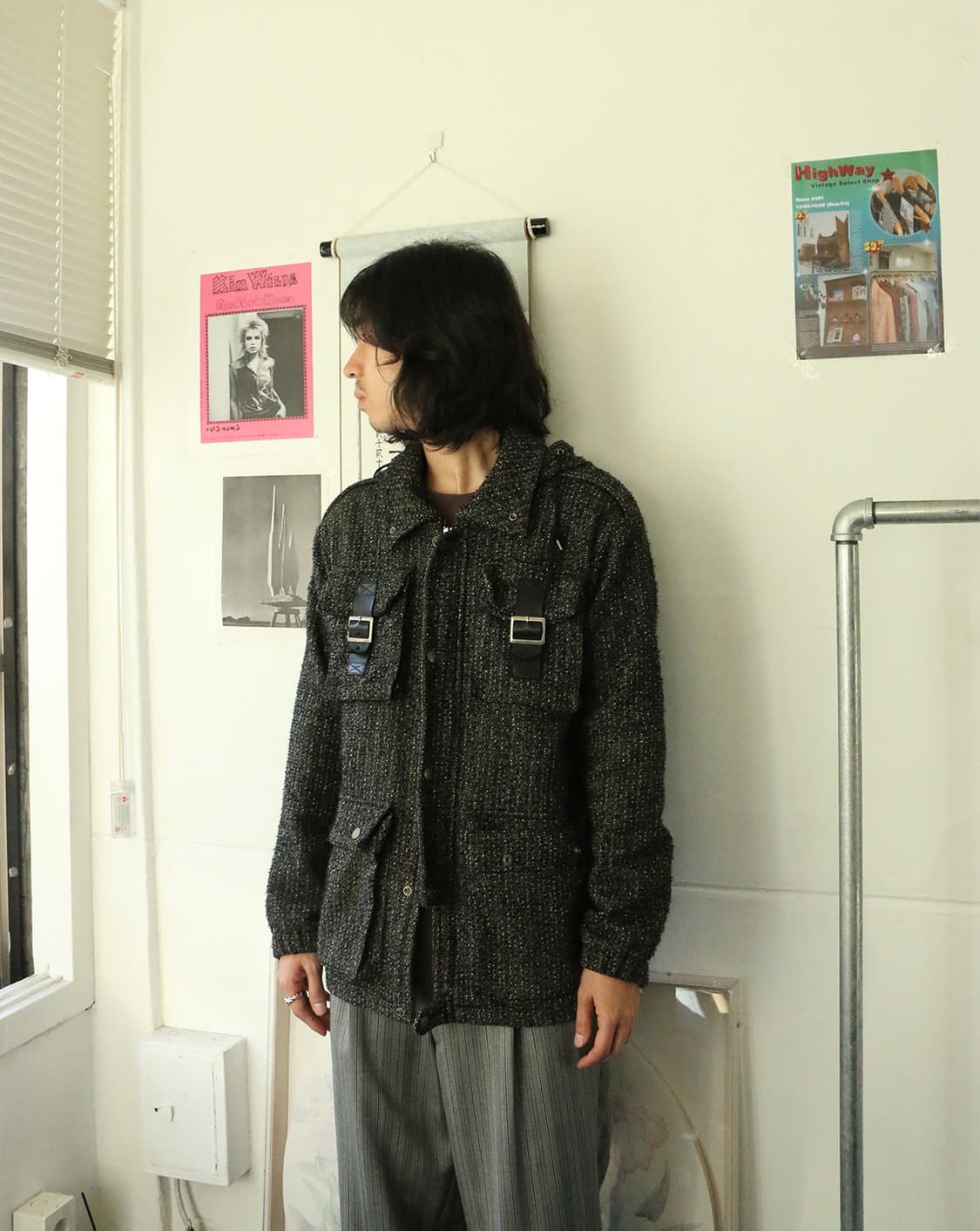 존 로렌스 설리반 트위드 후디 자켓 상품이미지3