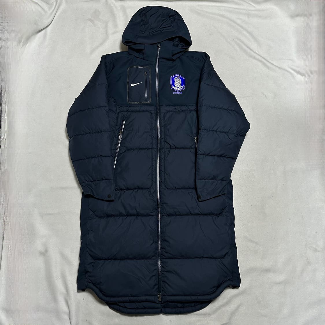 XL 나이키 12-13 국대 헤비필드 네이비 롱패딩 상품이미지2