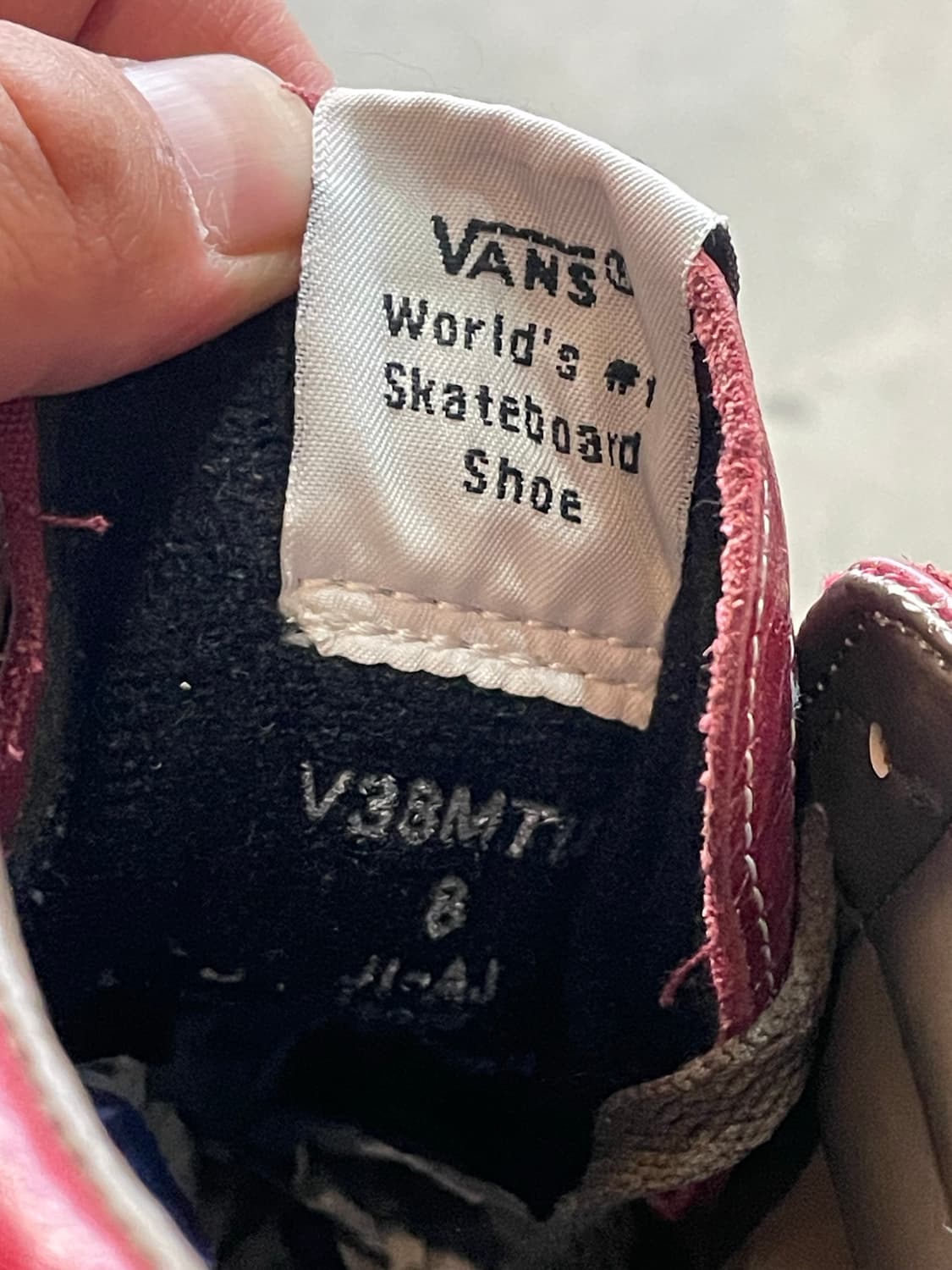 Vans 반스 스케이트 하이 레더 260 (US8) 상품이미지9