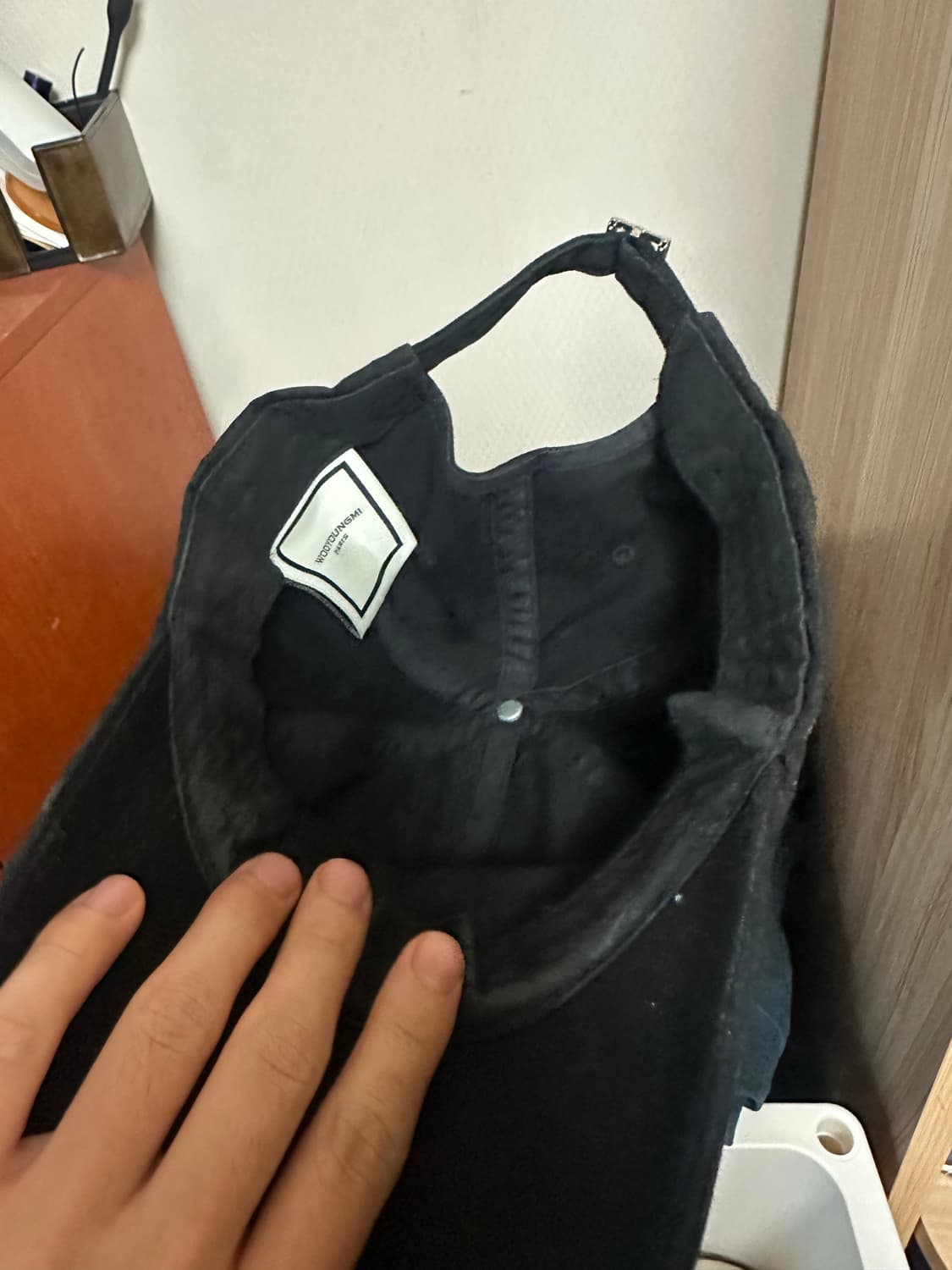 우영미 엠브로이드 볼캡 상품이미지2