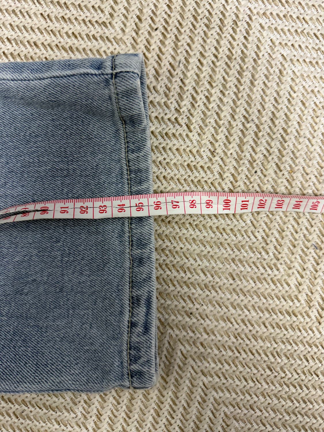 정품) MINE 마인 한섬 25ss 데님 청바지 61(24) 상품이미지10