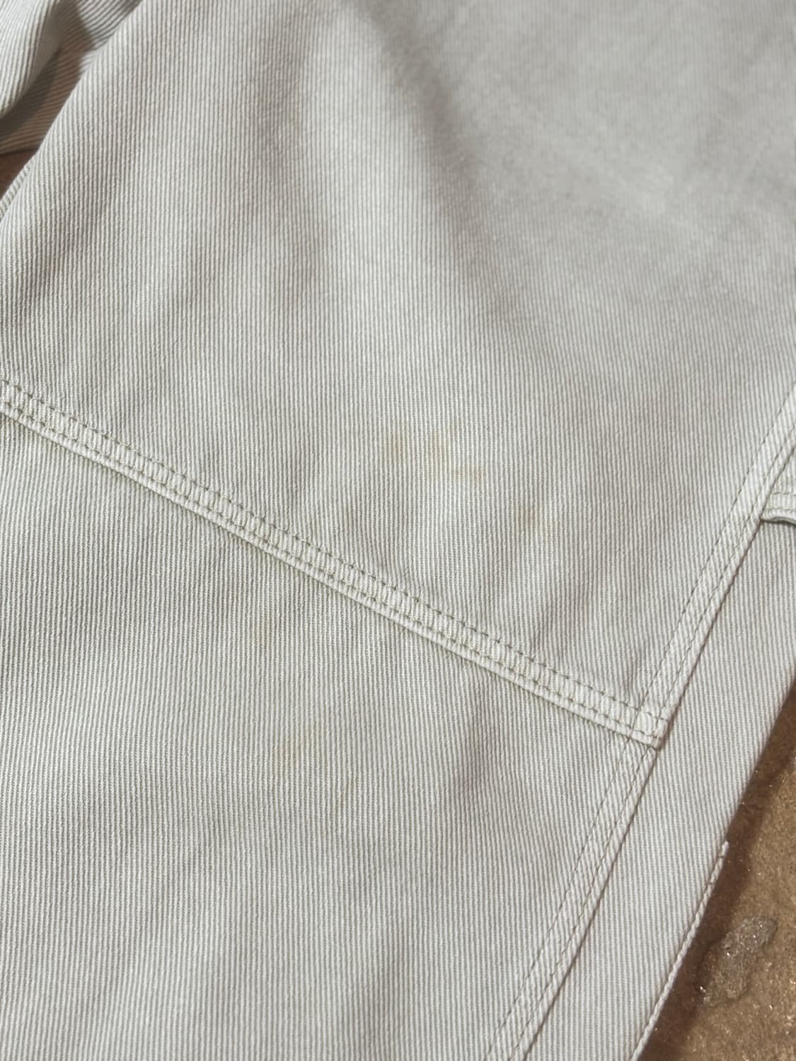 인사일런스 가먼트 다이드 페인터 팬츠 BEIGE 상품이미지7