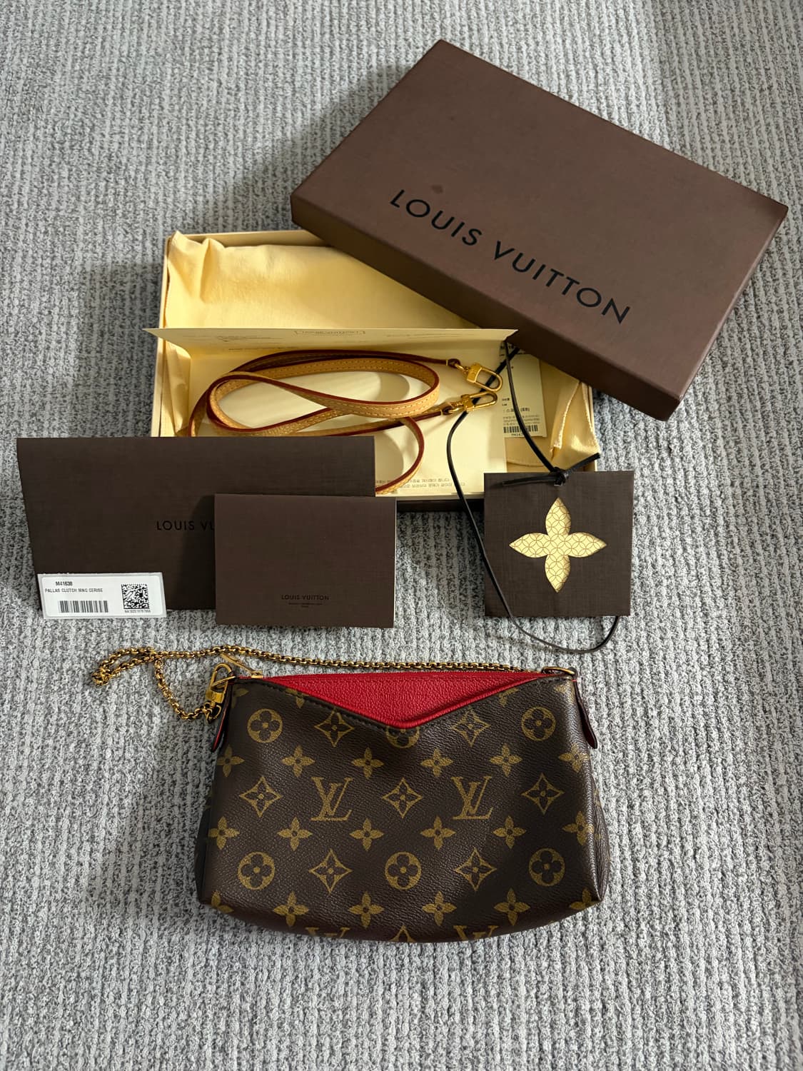 (상태최상, 풀구성) 루이비통 팔라스 크로스백 상품이미지1