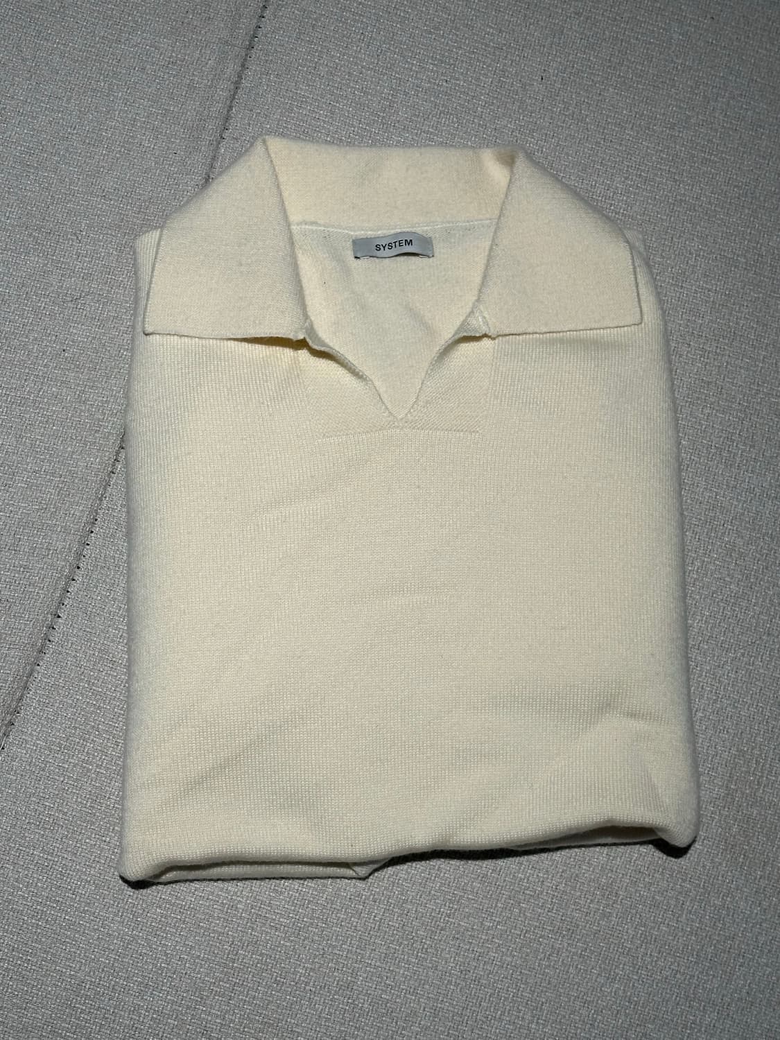 시스템 카라 니트 상품이미지1