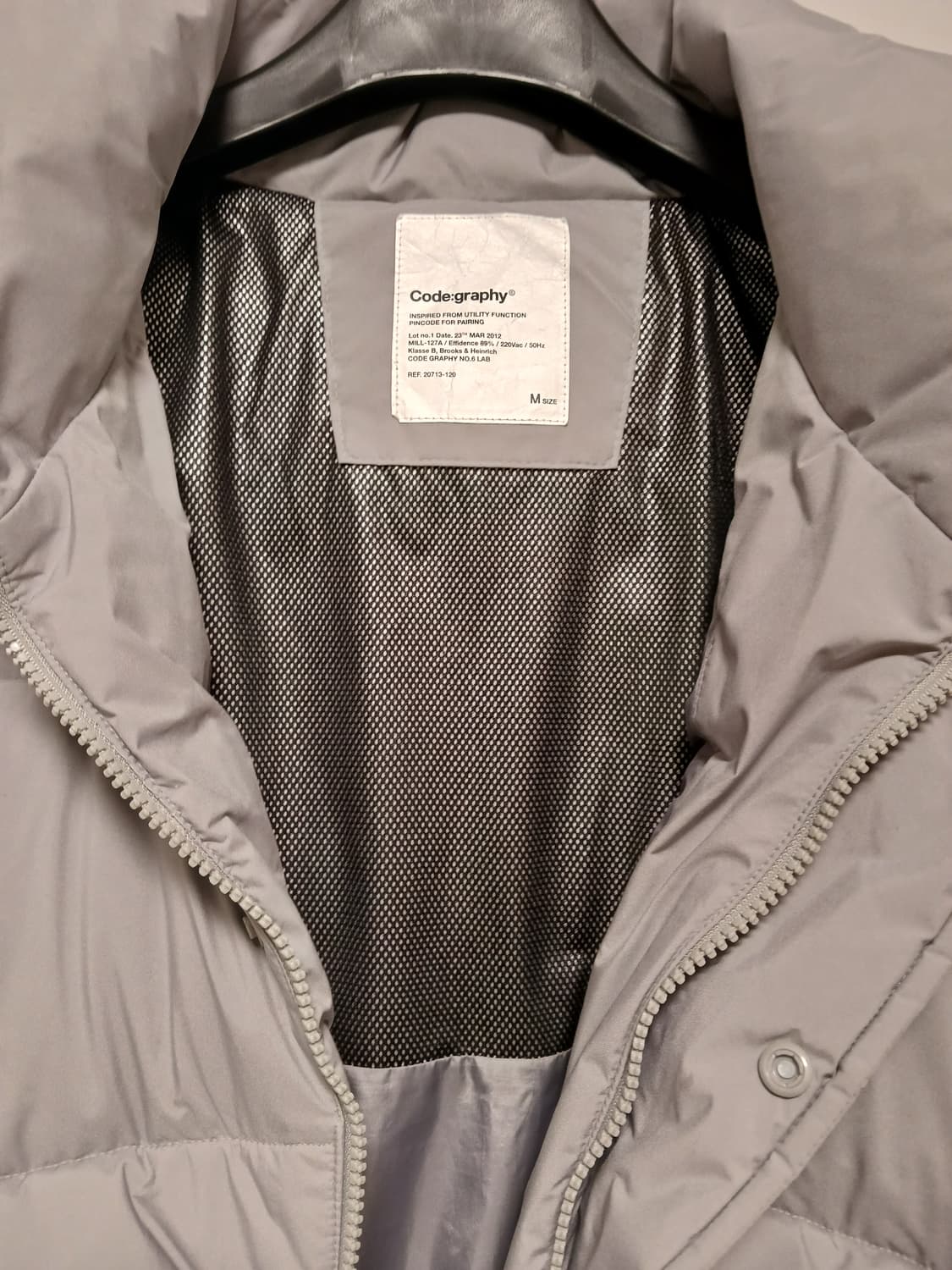 코드그라피 푸퍼 숏패딩 상품이미지3