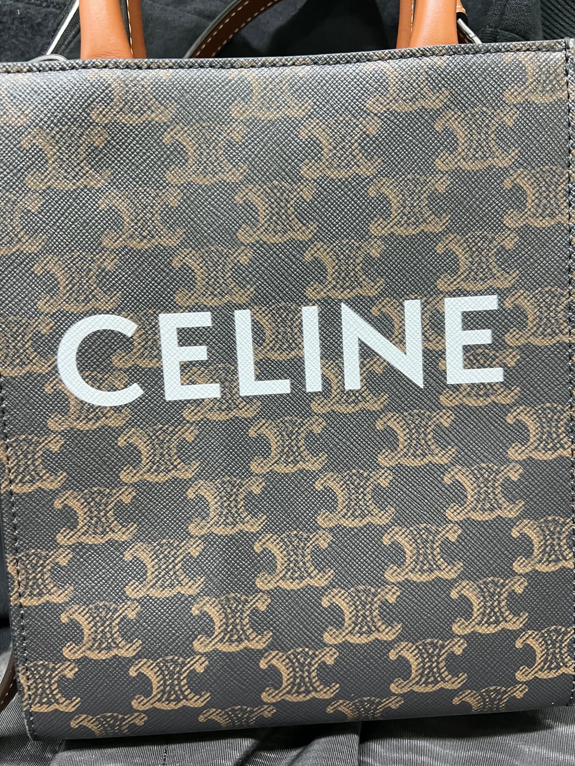 셀린느 카바스 트리옹프 버티컬 미니백 크로스백 상품이미지3