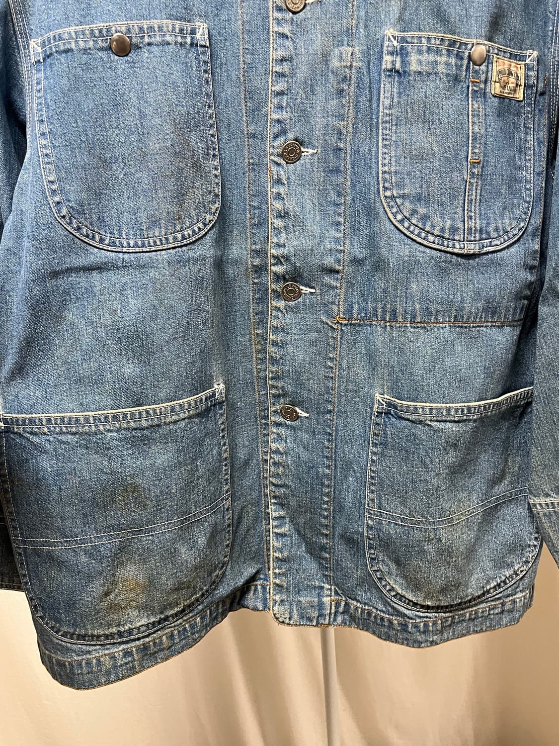 Polo country 90s denim chore jacket 상품이미지5