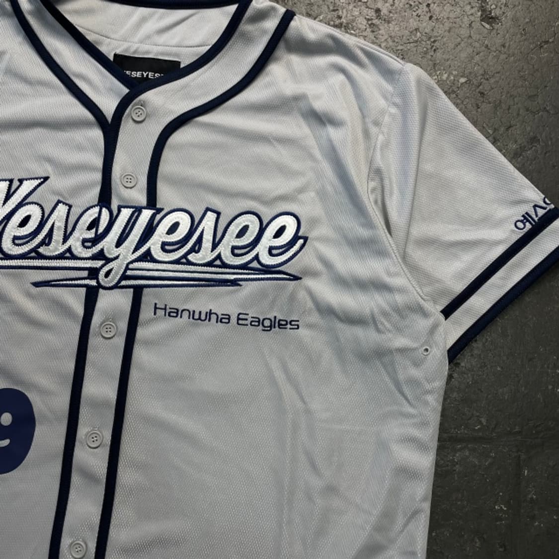 105 한화이글스 x 예스아이씨 류현진 베이스볼 져지 유니폼 상품이미지2