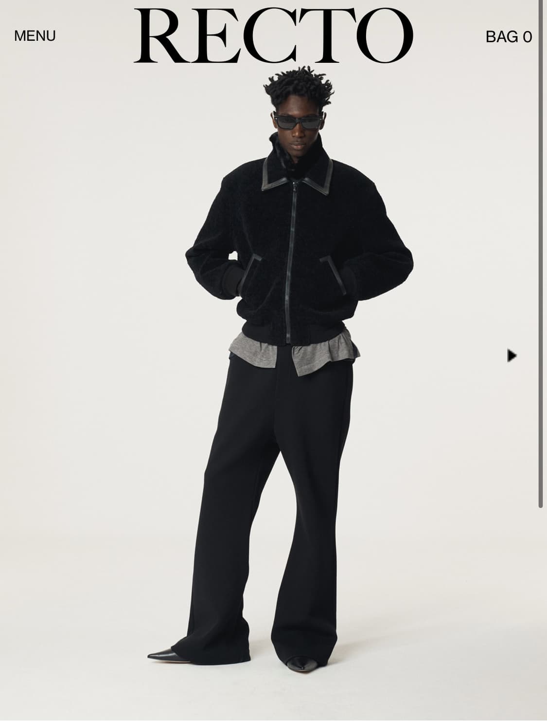 [L]렉토 콘트라스트 벤 점퍼 파이핑 상품이미지1