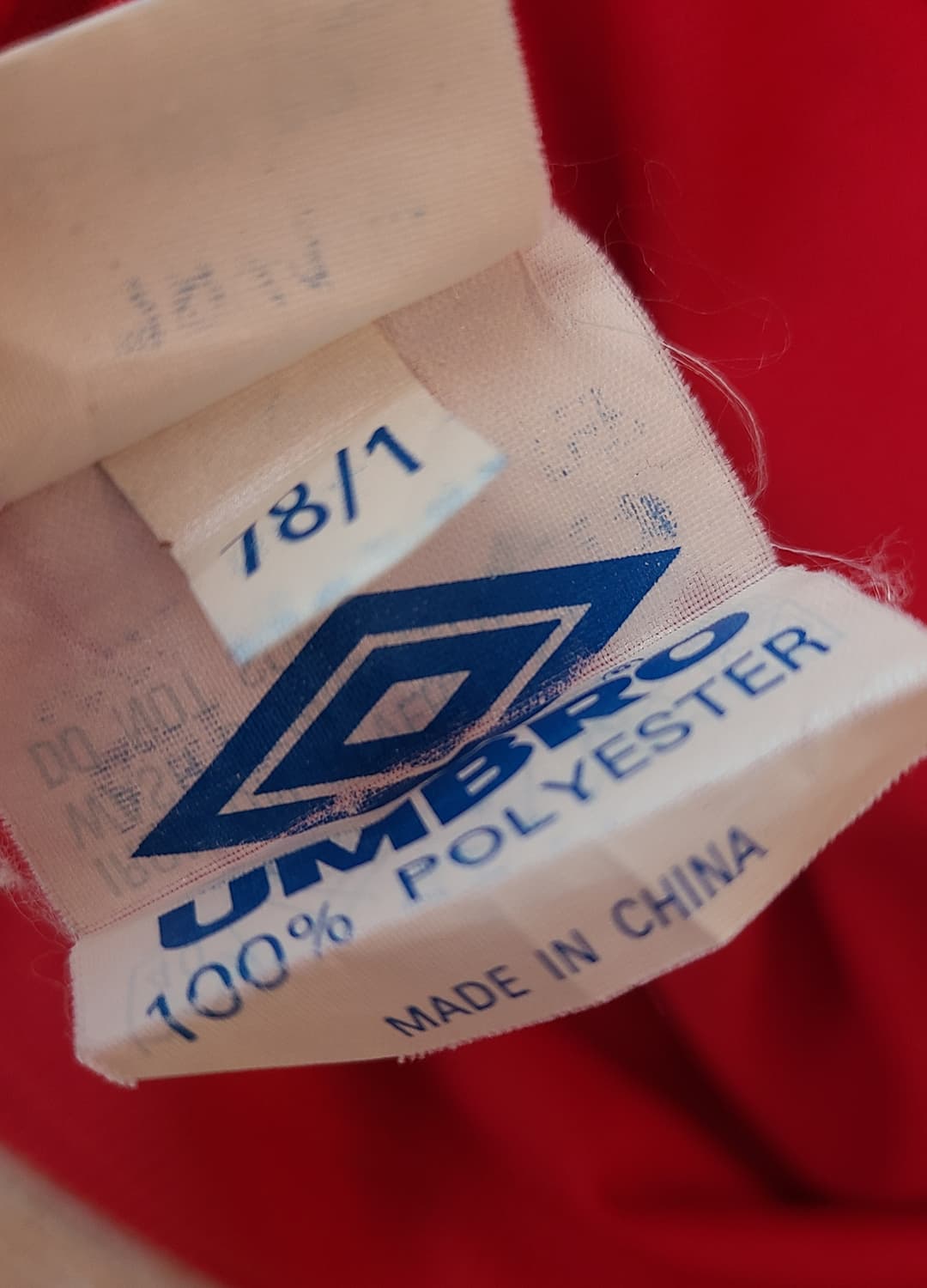맨체스터유나이티드 98시즌 오리지날 베컴 유니폼 상품이미지7