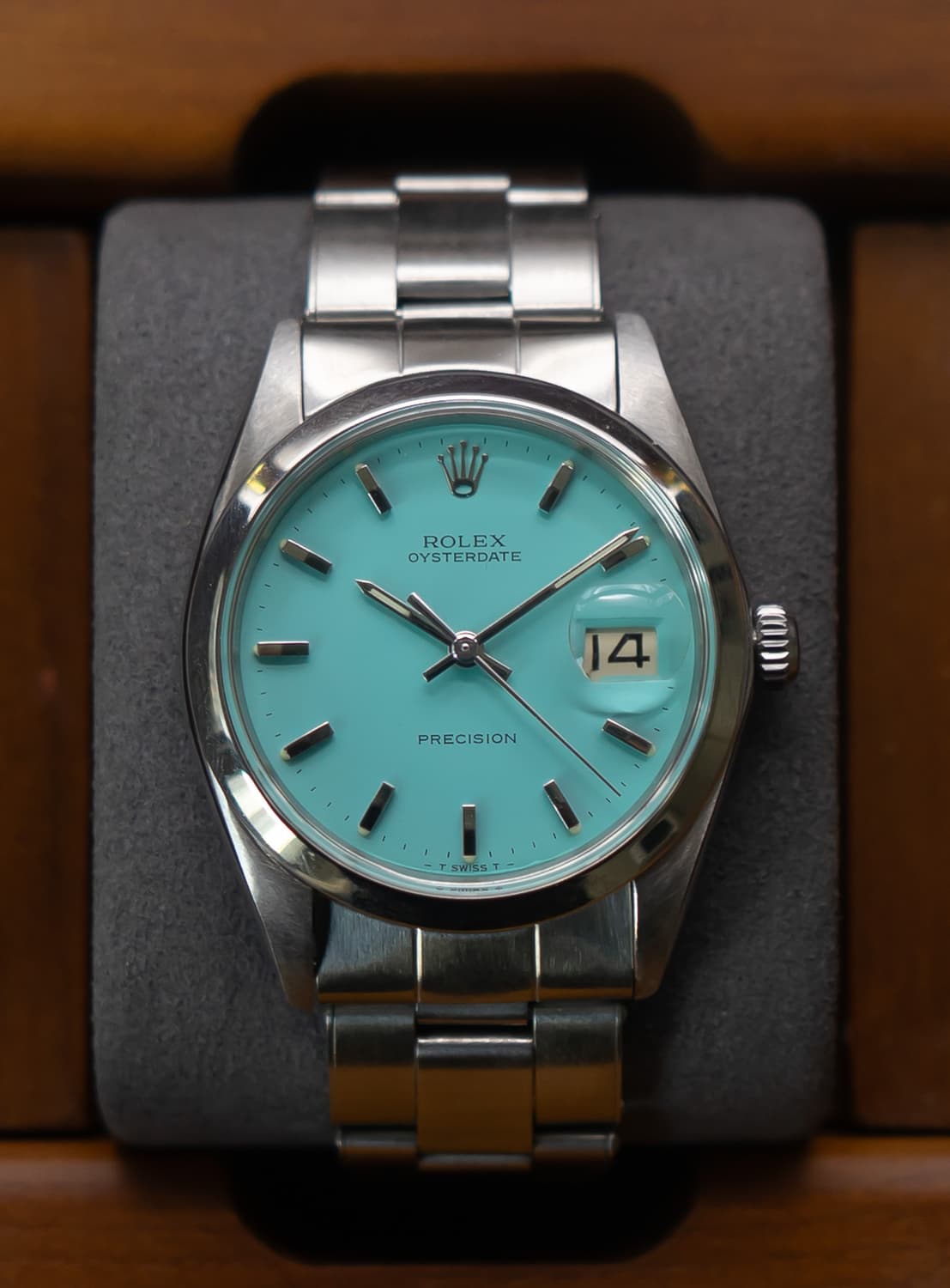 롤렉스 오이스터데이트 티파니블루 6694 빈티지 시계 상품이미지1
