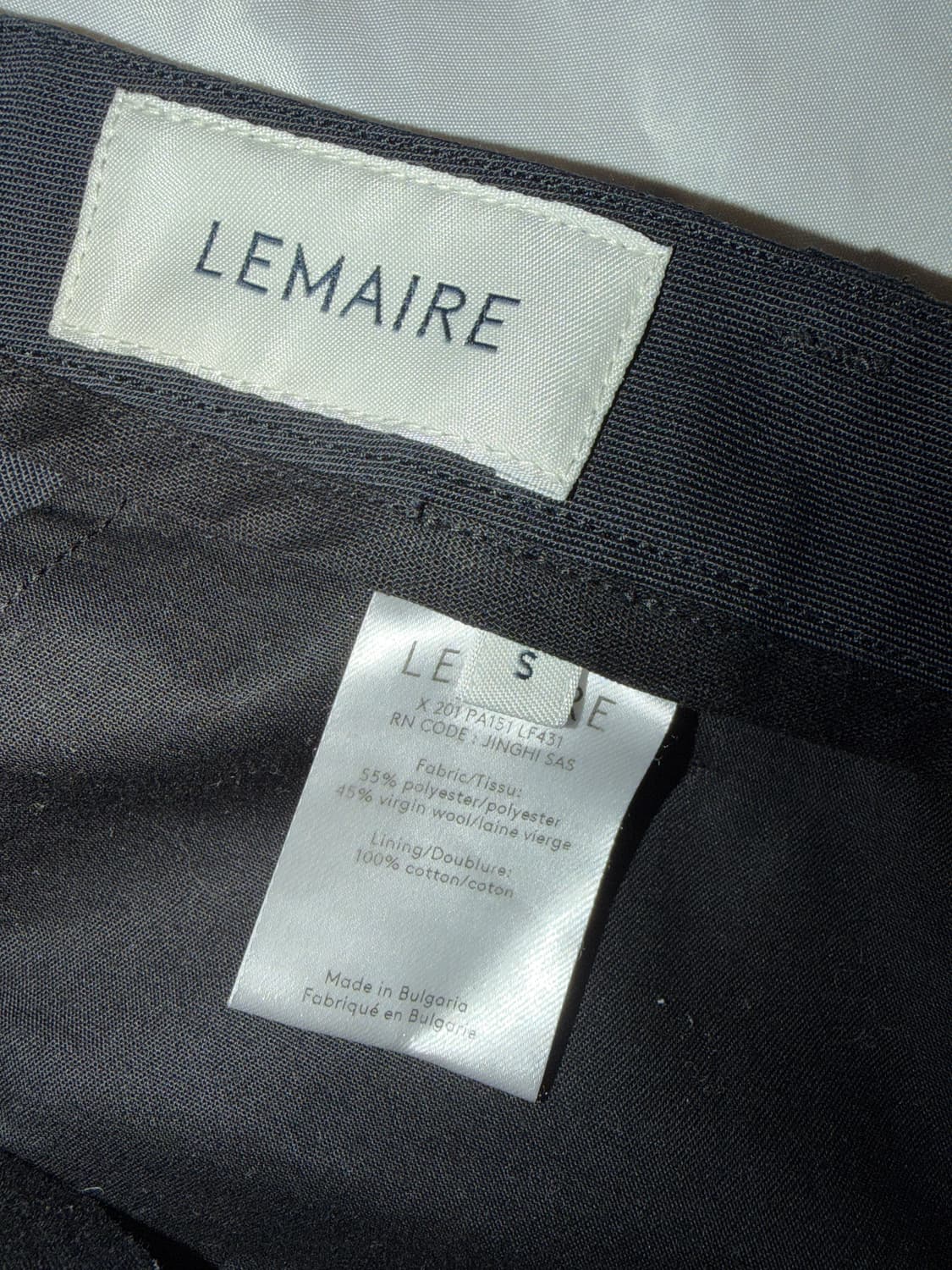 [S]르메르 벨티드 슬랙스 상품이미지5