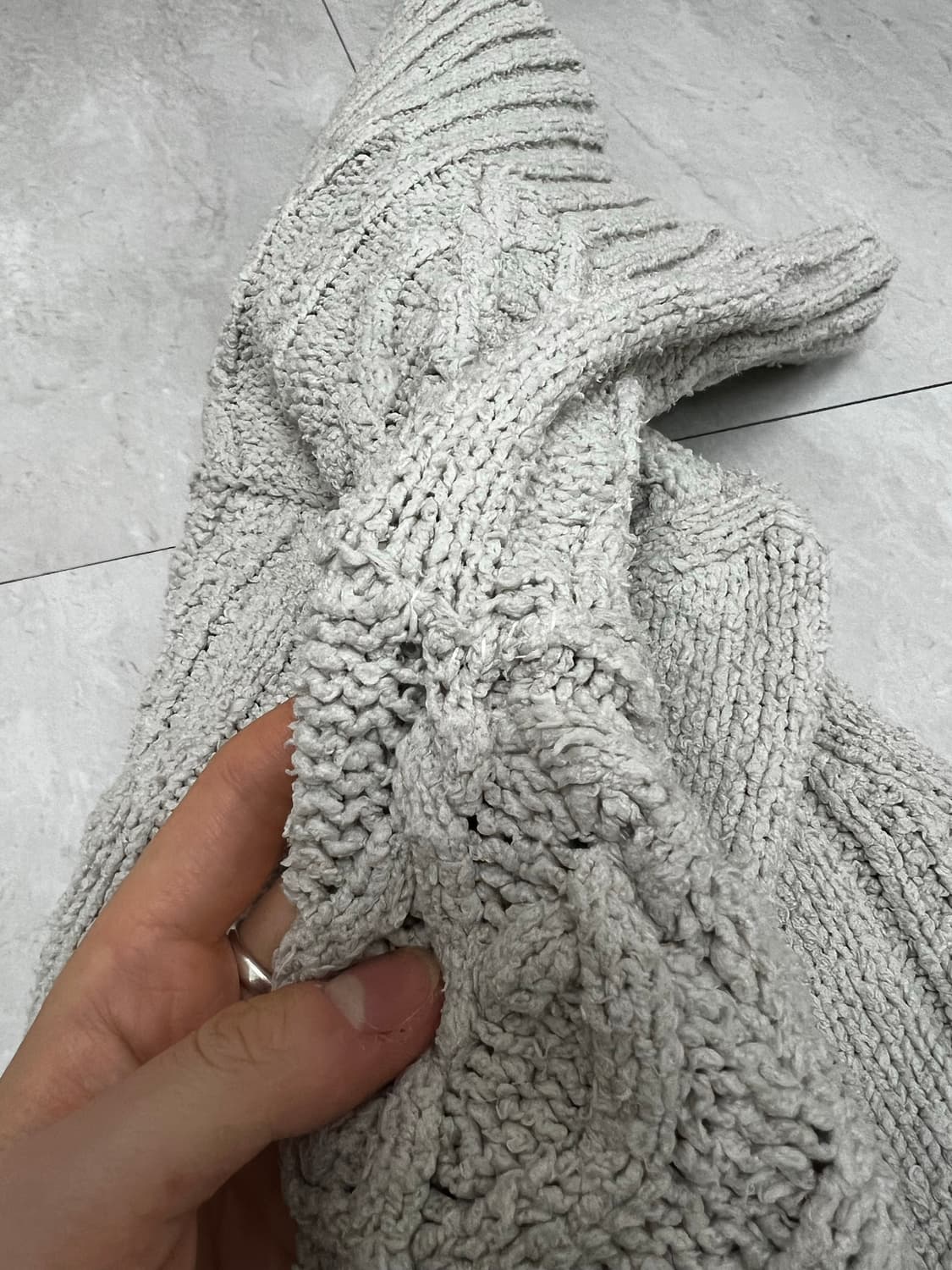 트리밍버드 투웨이 니트집업 상품이미지5