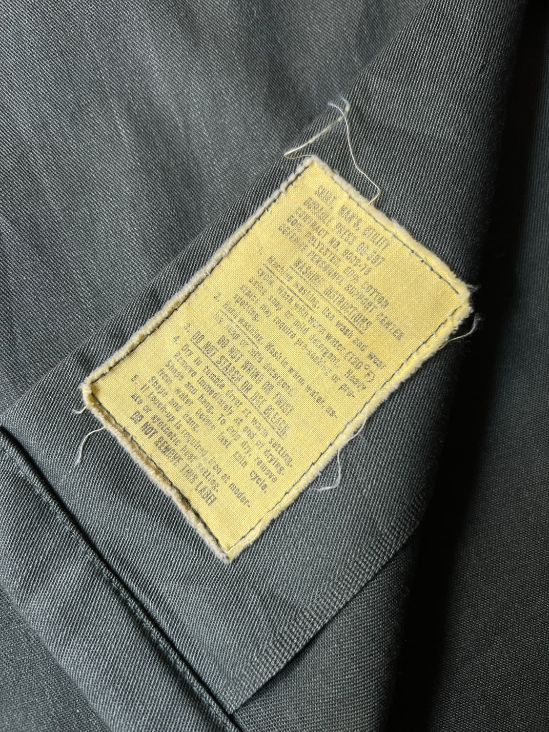 [L]70's 오리지널 U.S ARMY OG-507 셔츠 상품이미지6