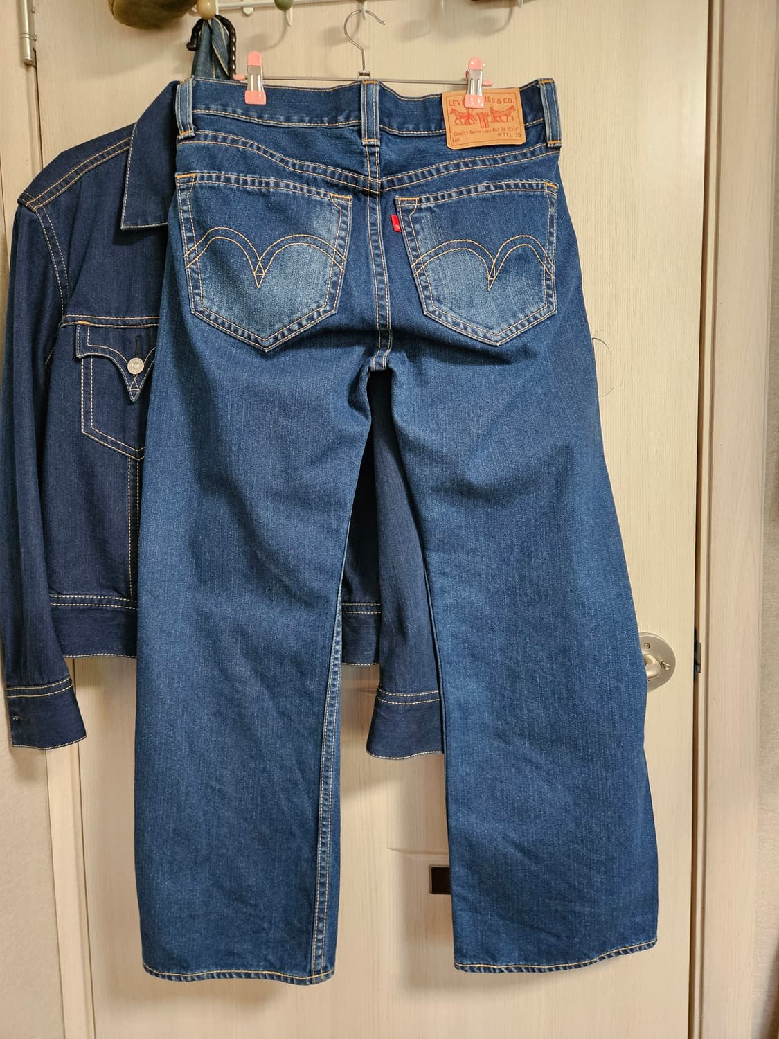 00s Levis type1 셋업 m/31 리바이스 타입1 리얼루즈 상품이미지6
