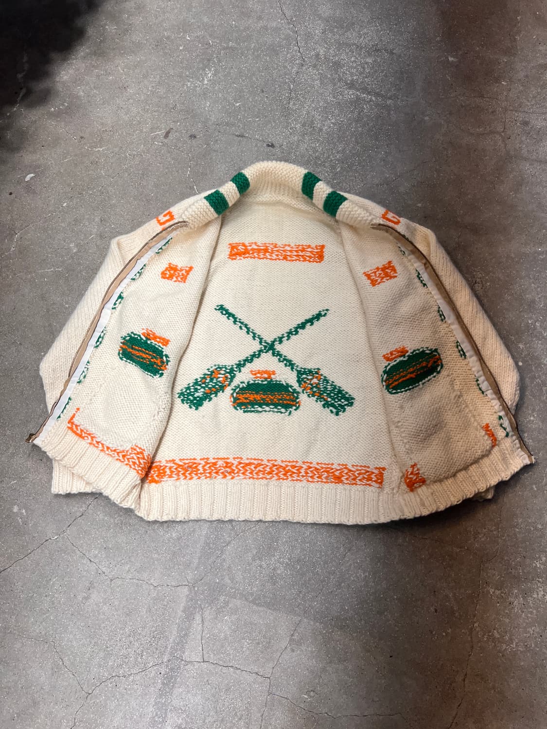 코위찬 컬링 니트 집업  상품이미지6