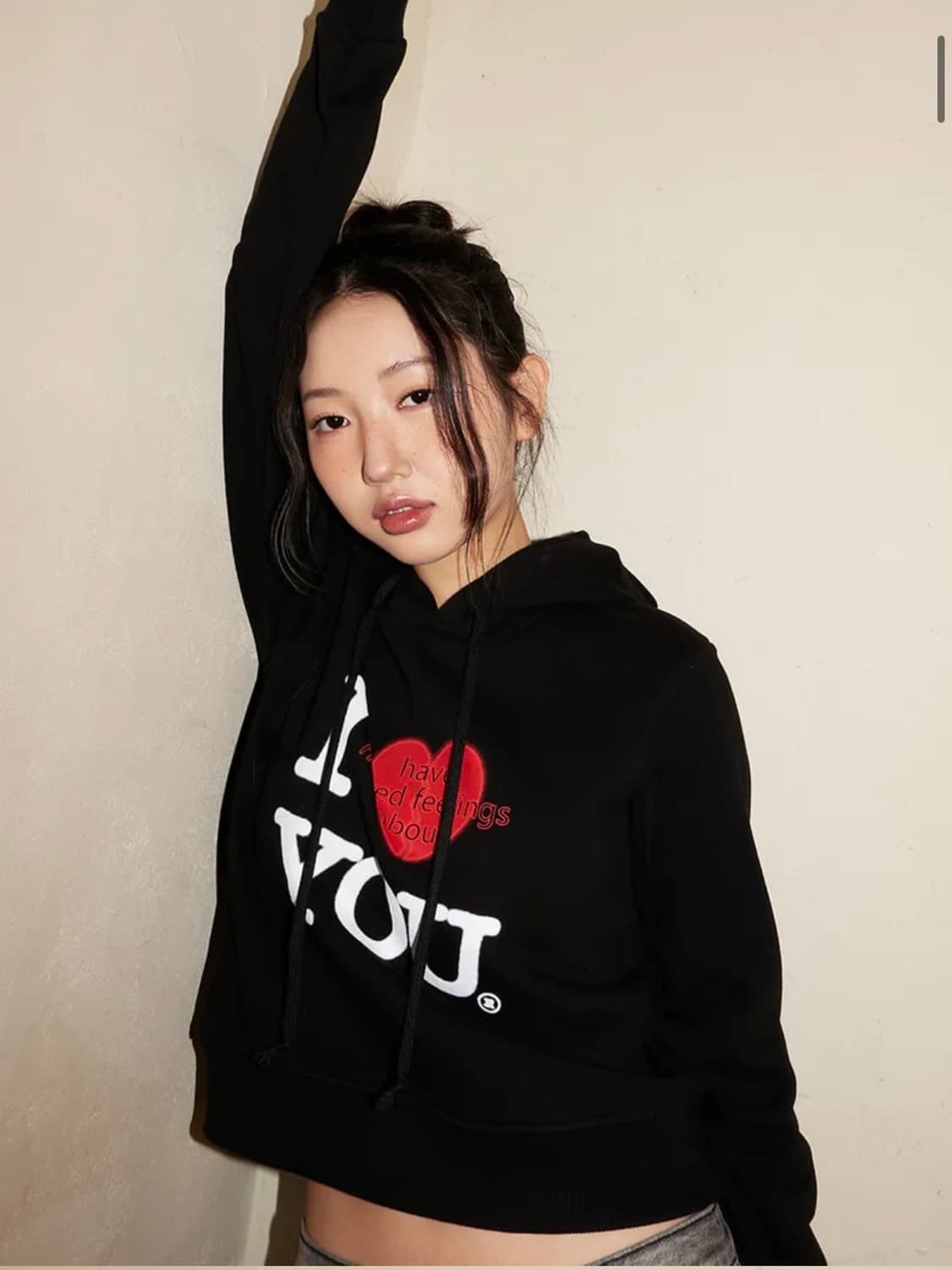 오피쉬 해브 후디 블랙 2사이즈 상품이미지2