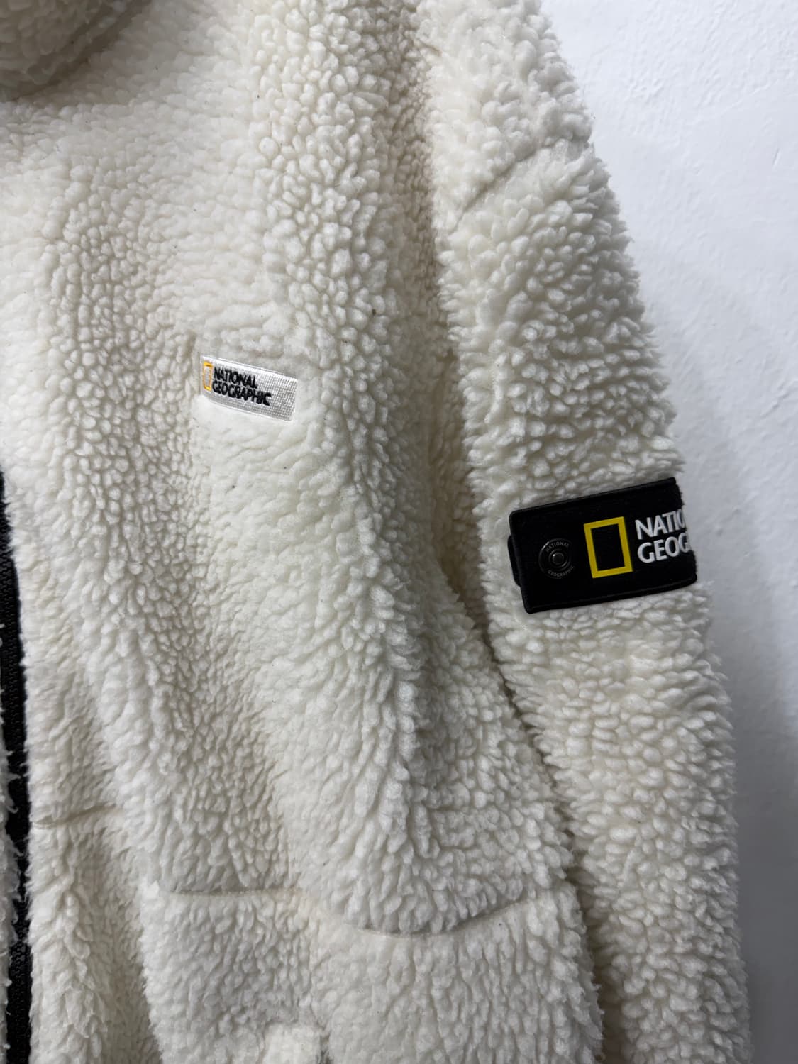 정품) 내셔널지오그래픽 뽀글이 플리스 L 상품이미지4