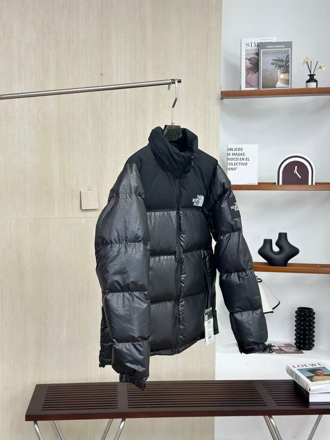 "노스페이스 화이트 라벨 노벨티 눕시 다운 자켓 블랙 캐치트렌디 노 레이 상품이미지3