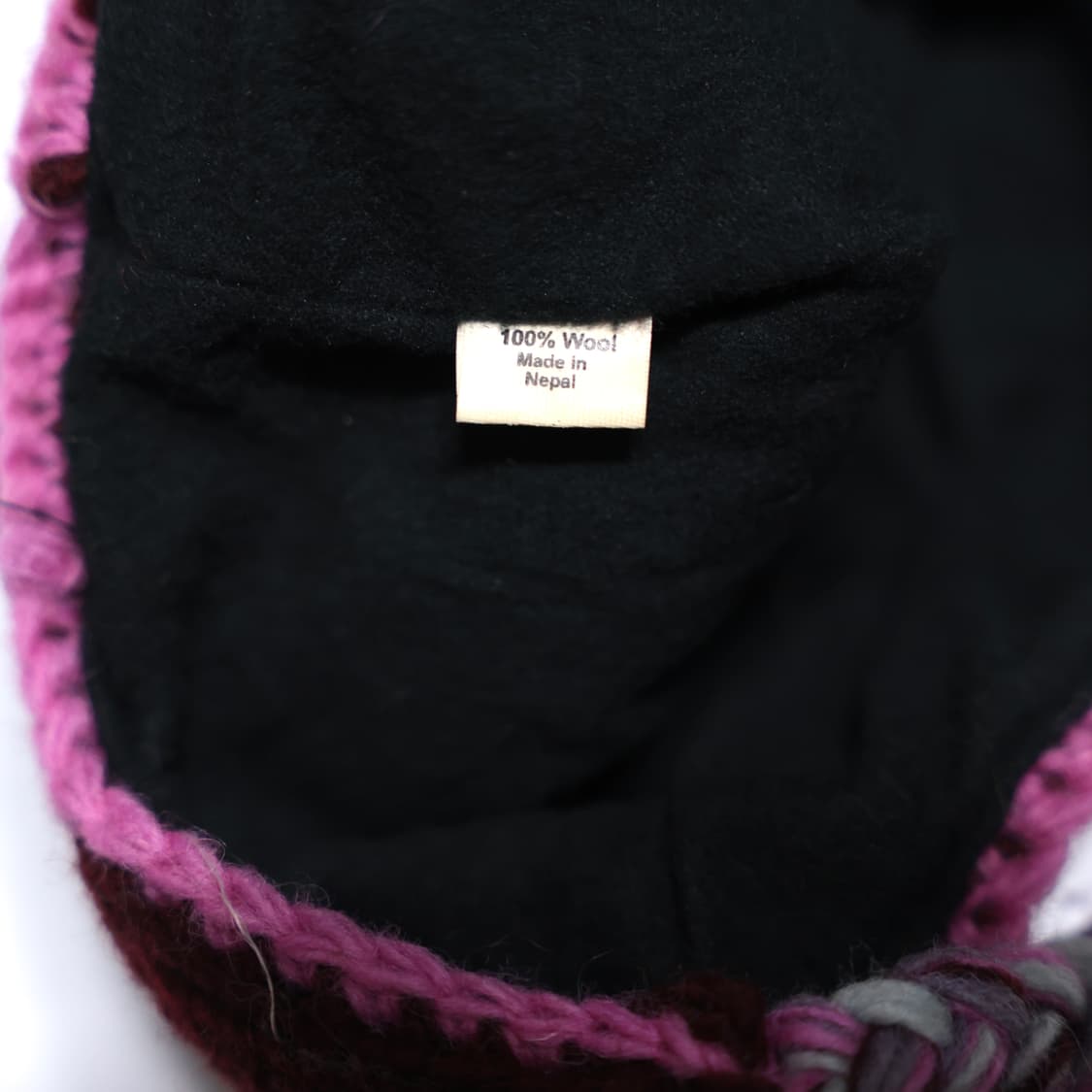 [Nepal hand made]EARFLAP KNIT BEANIE 상품이미지3