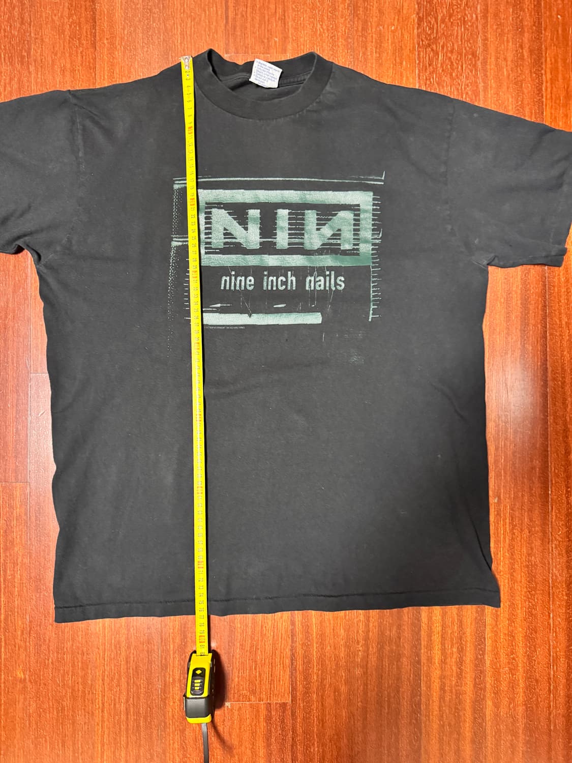 [XL] 90s 나인 인치 네일스 nothing 박스로고 밴드티 상품이미지7