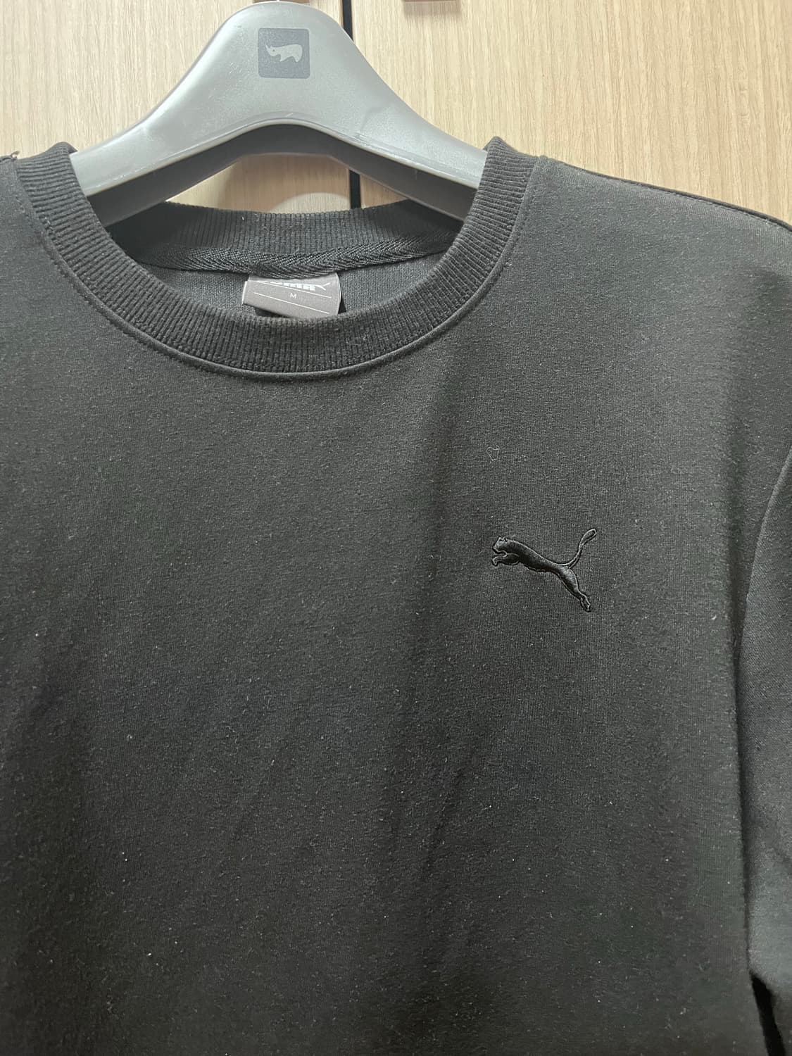 푸마 맨투맨 M사이즈 블랙 상품이미지1