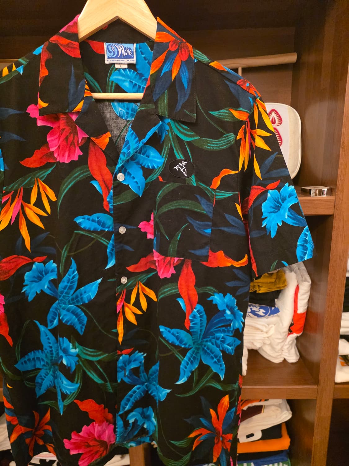 Vintage Tropical Wave Hawaiian Shirt 상품이미지2