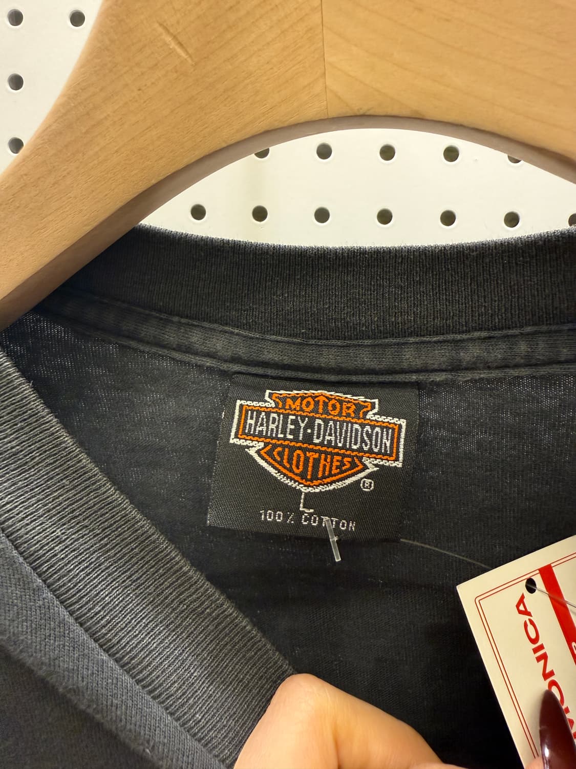 할리데이비슨 플레임 롱슬리브 티셔츠 U1672 상품이미지5