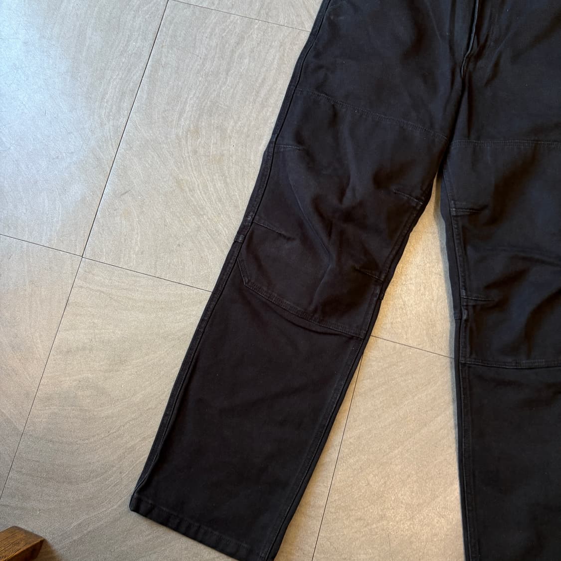스투시 정품 블랙 트래킹 팬츠 바지 상품이미지7