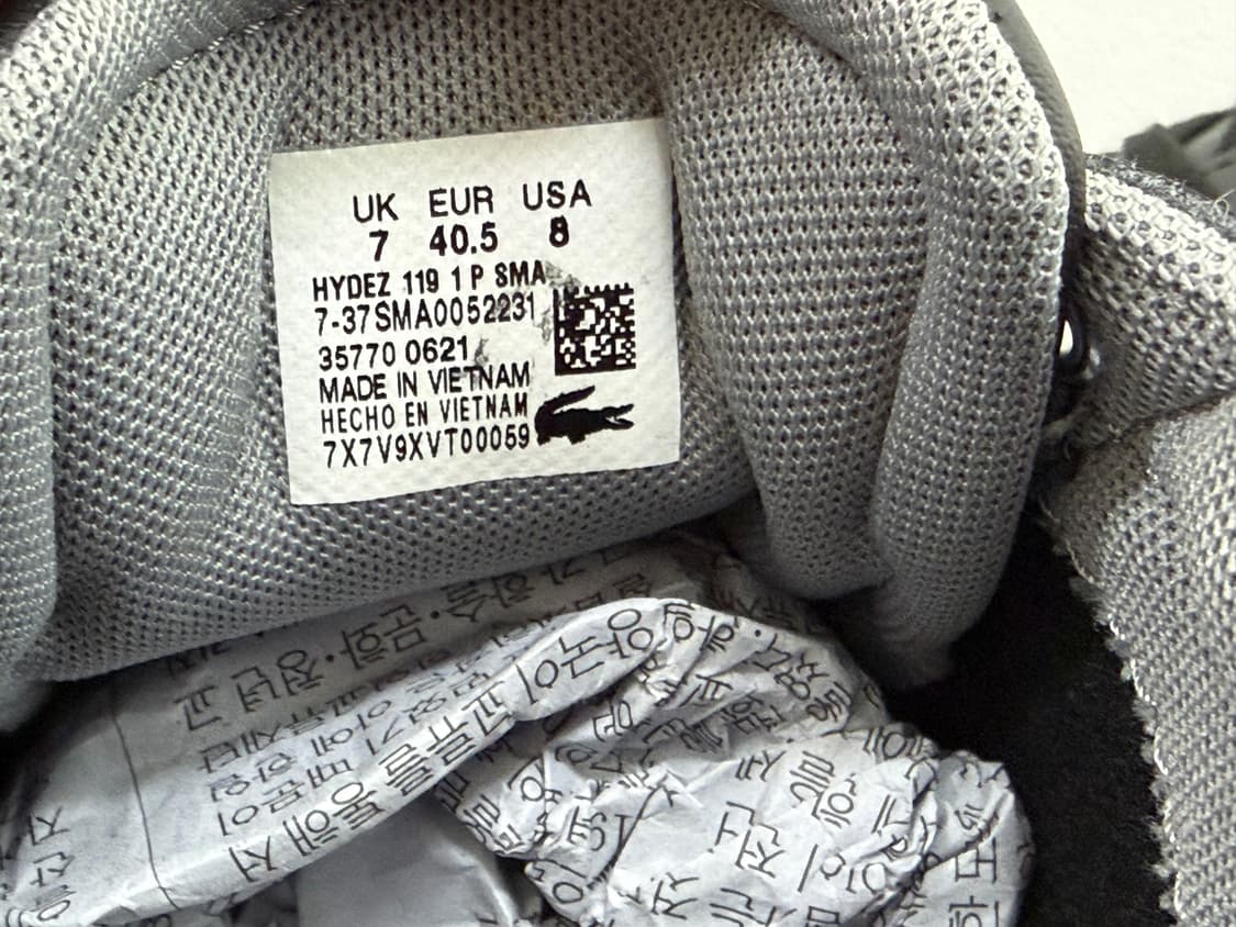 라코스테 남성 스니커즈 260 상품이미지9