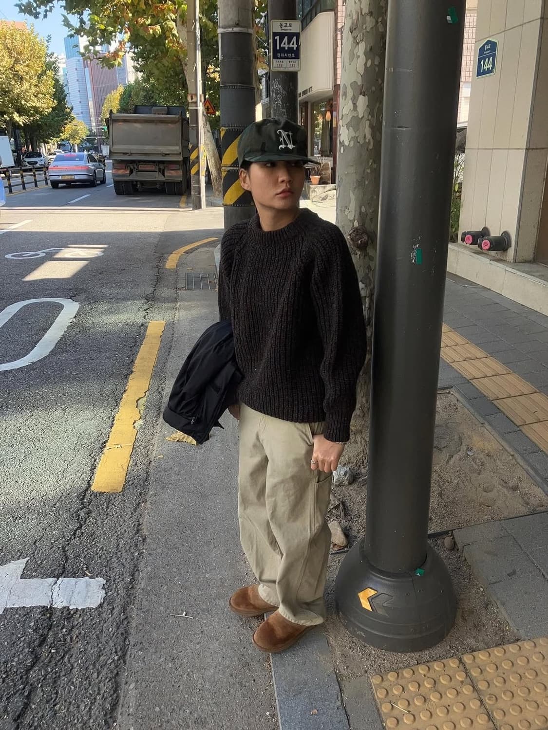 vtg wool sweater  상품이미지4