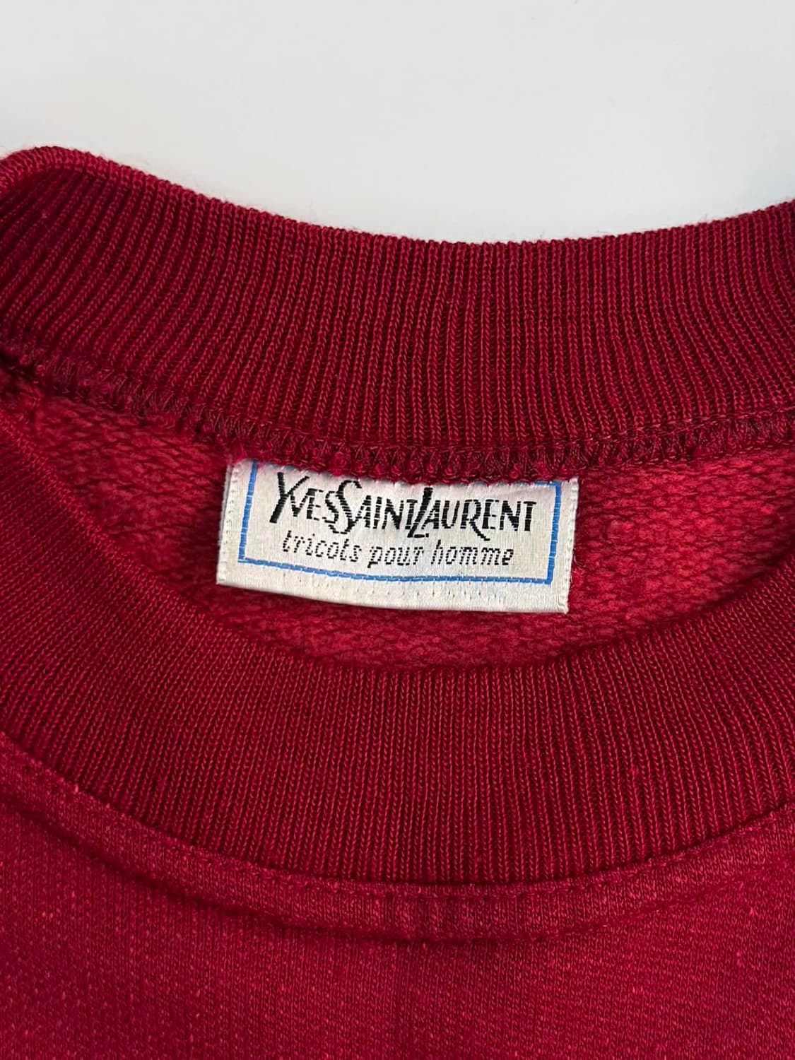 90s 입생로랑 YSL 빈티지 니트 맨투맨 상품이미지4