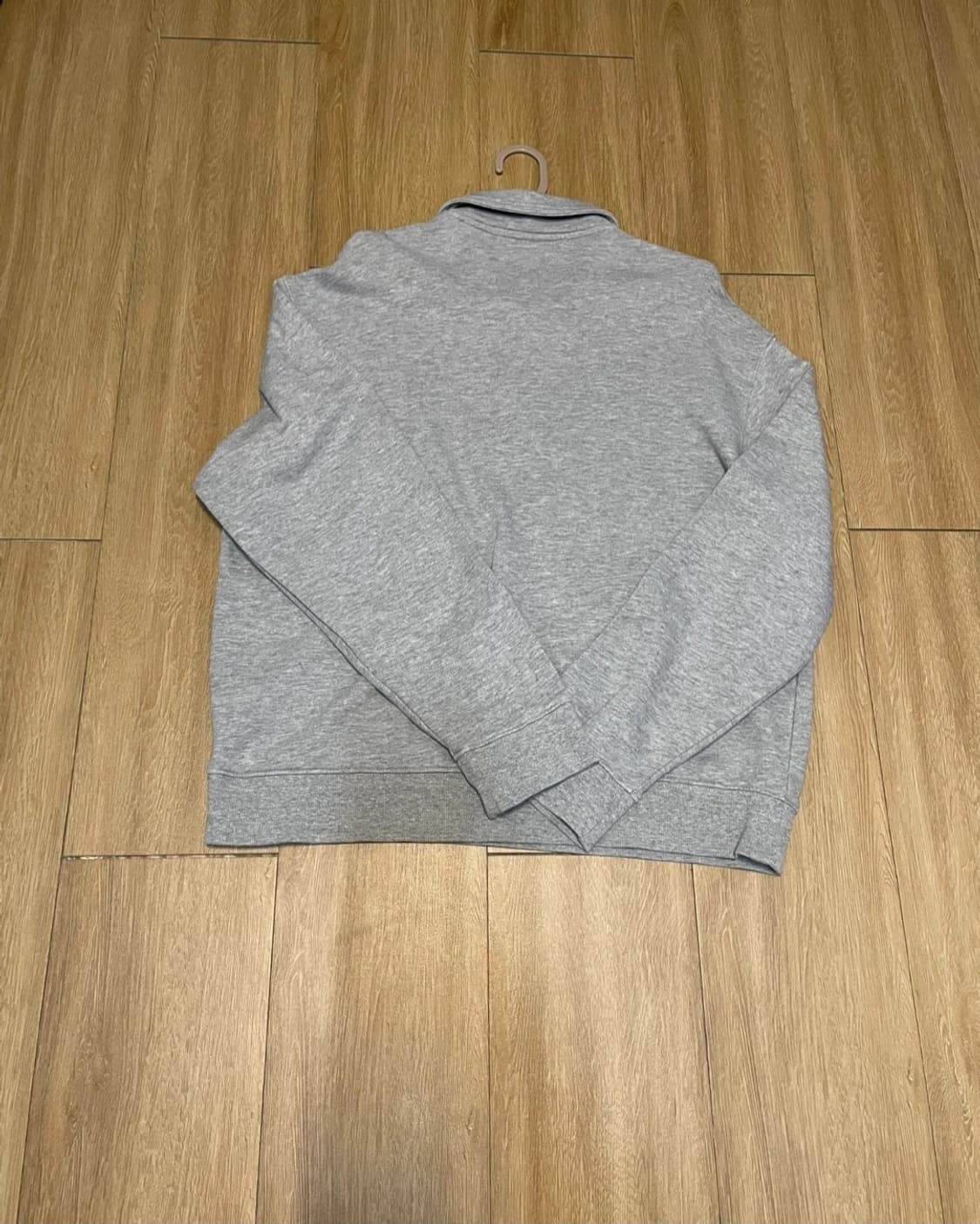 에잇세컨즈 카라 반집업 티셔츠 Grey XL 상품이미지2