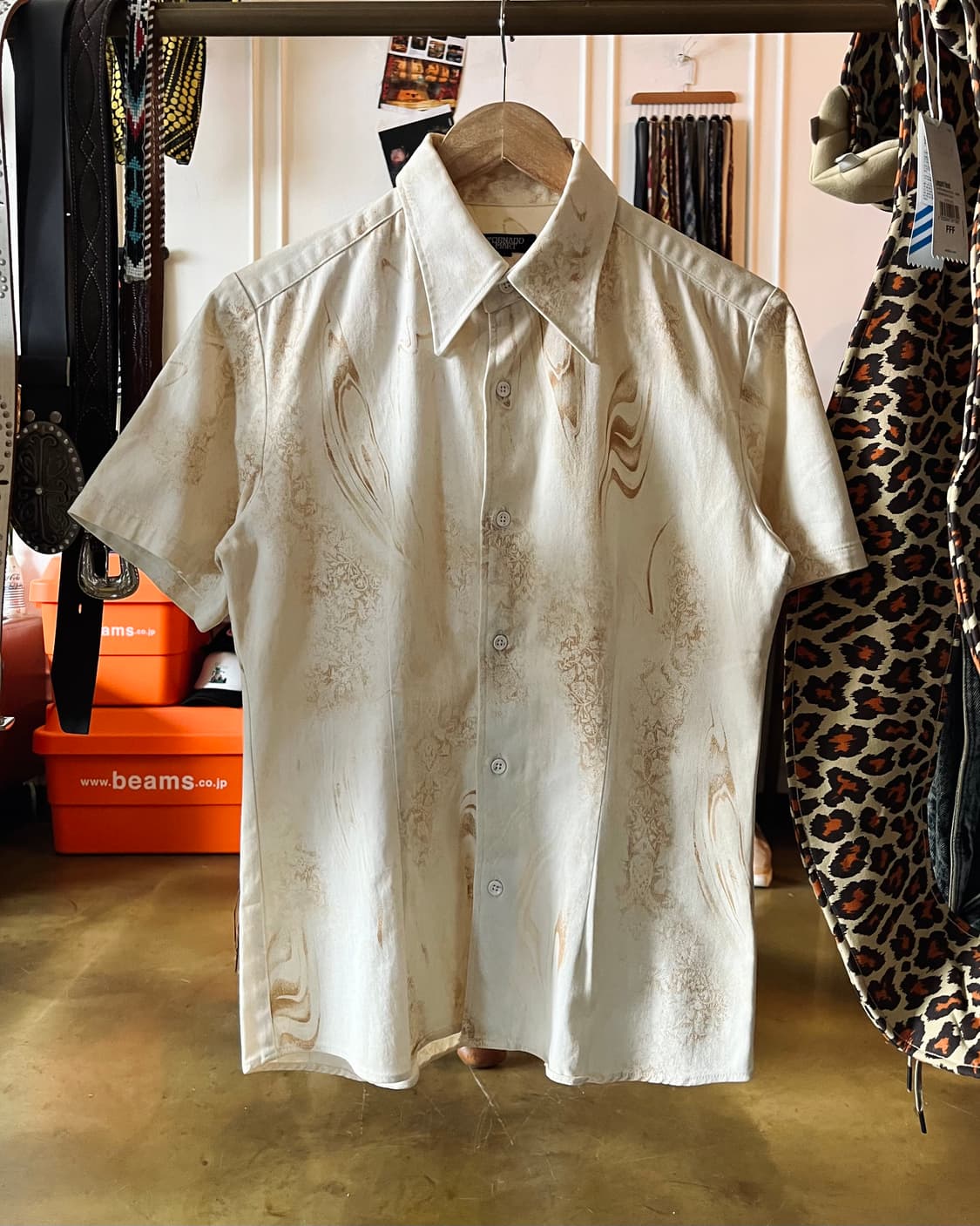 TORNADO MART Antique Pattern 1/2 Shirt 상품이미지3