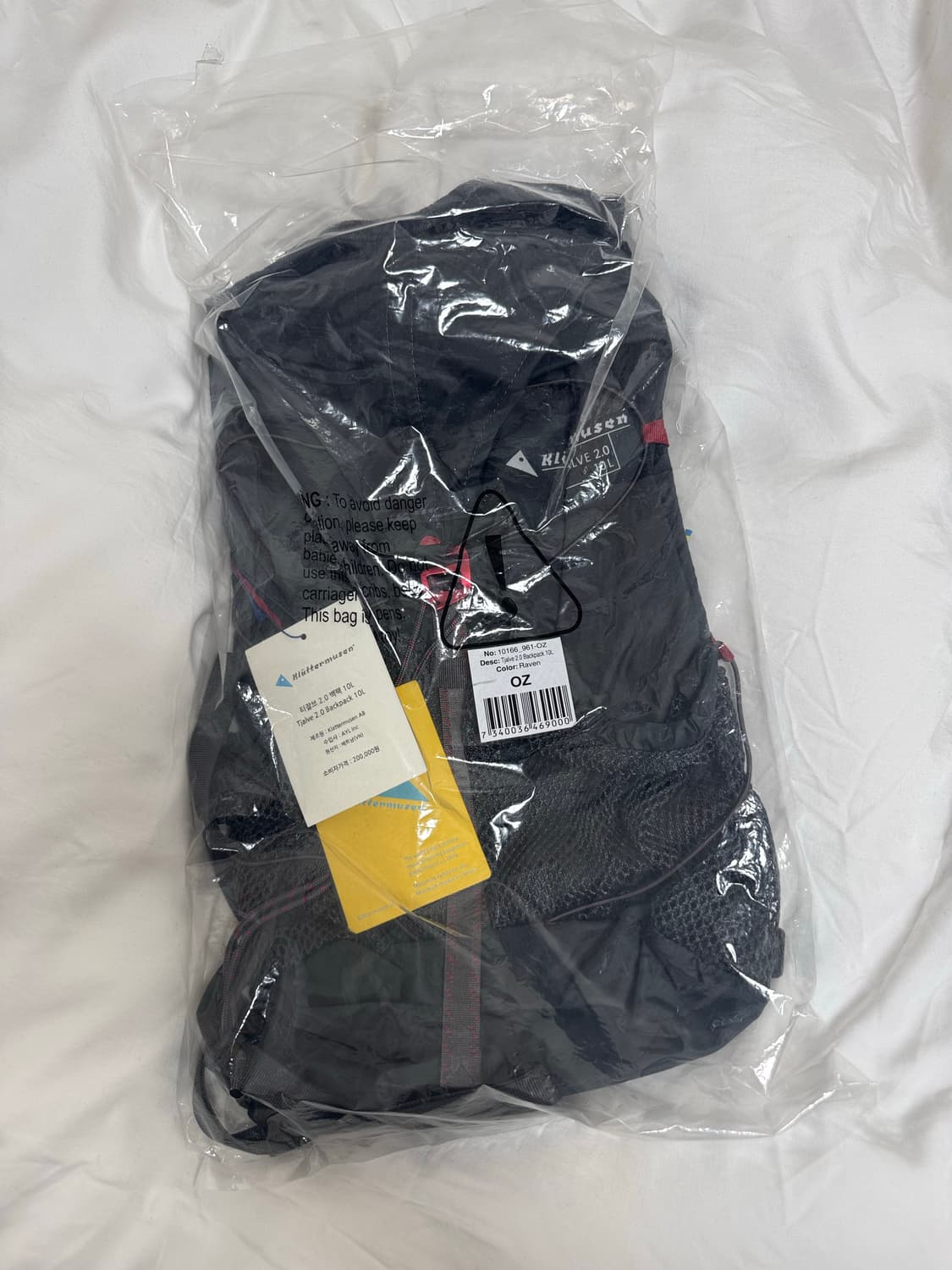 클라터뮤젠 티잘브2.0 10L 백팩 새제품 정품 상품이미지5