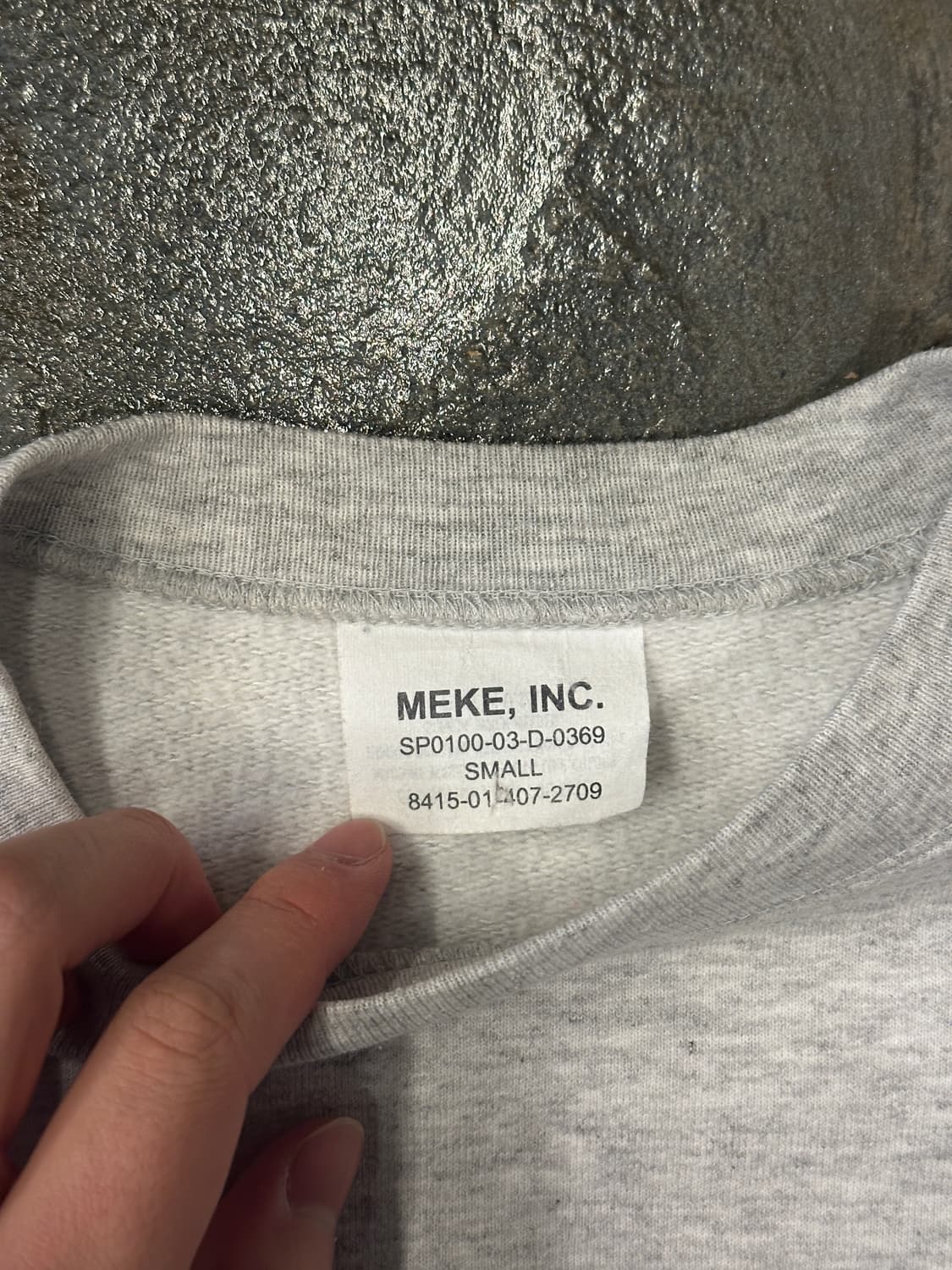 ORIGINAL US-AIR FORCE 스웻셔츠 S 상품이미지4