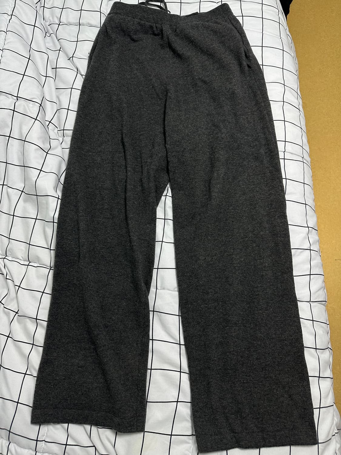 머듈 니트팬츠 그레이 4사이즈 상품이미지2