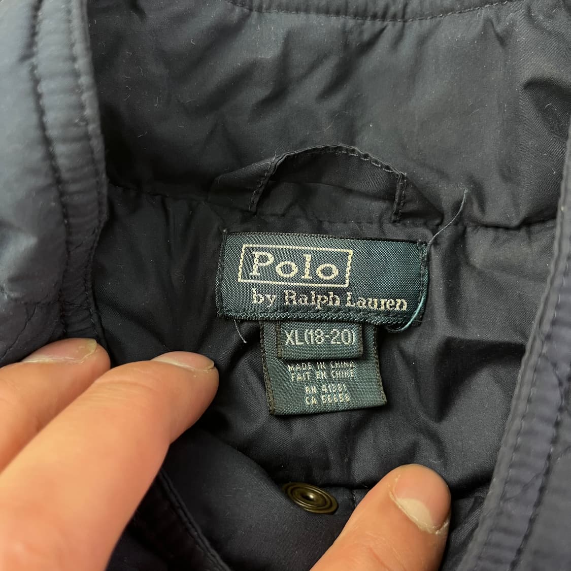 95 폴로랄프로렌 스몰포니 퀄팅 자켓 상품이미지3