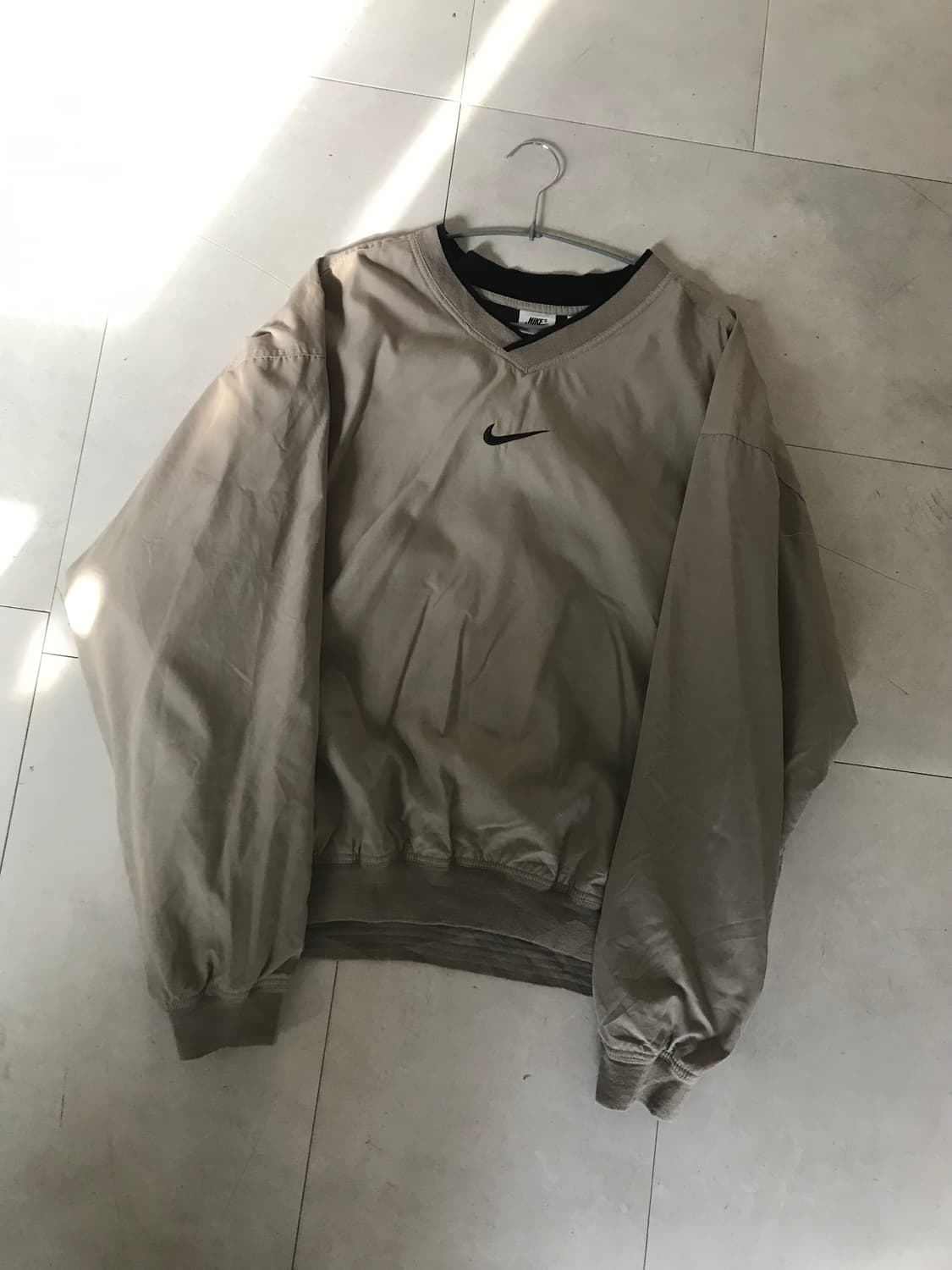 나이키 00s 베이지 오버핏 웜업 상품이미지8