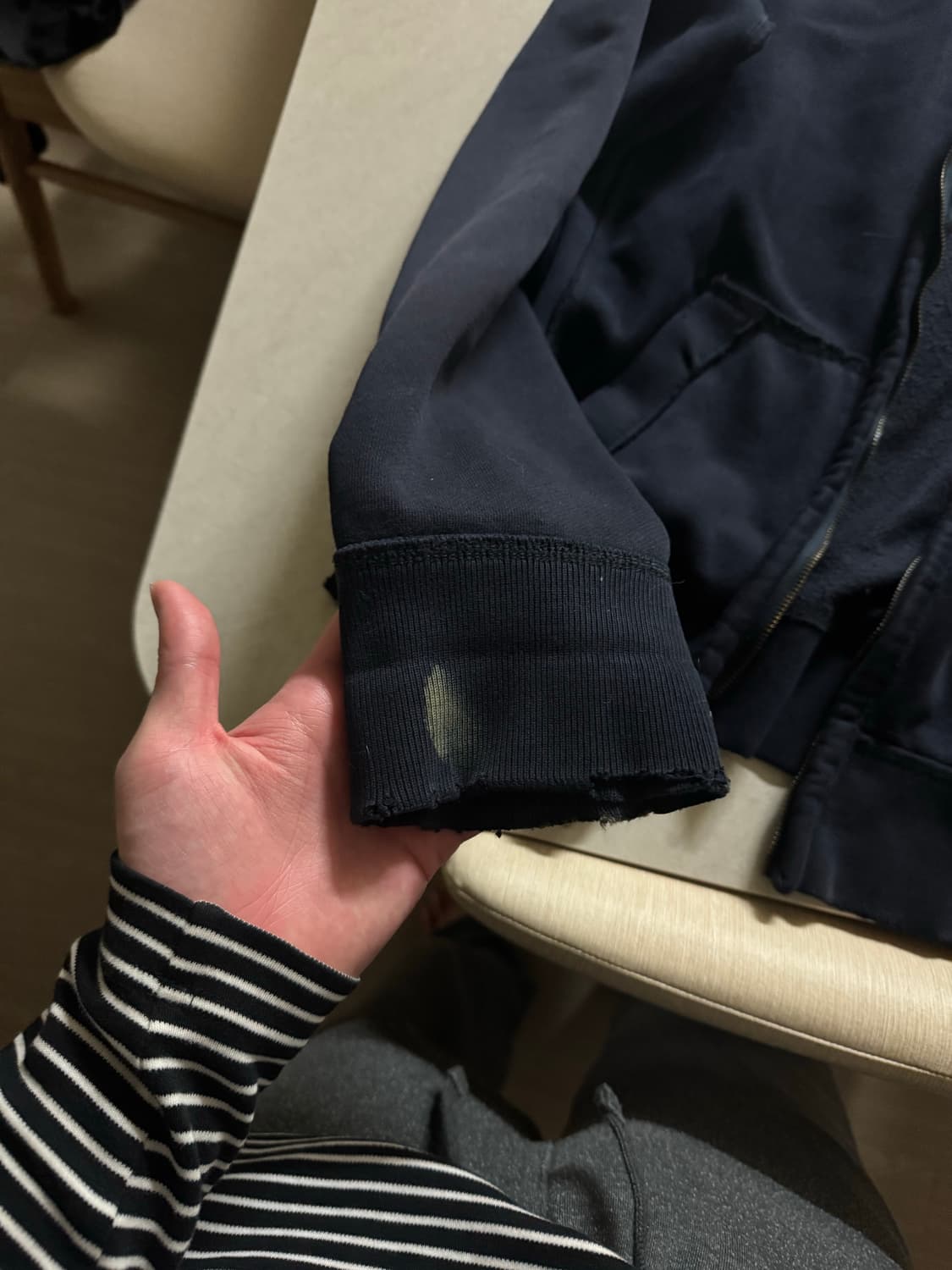 아베크롬비 네이비 후드집업 상품이미지2