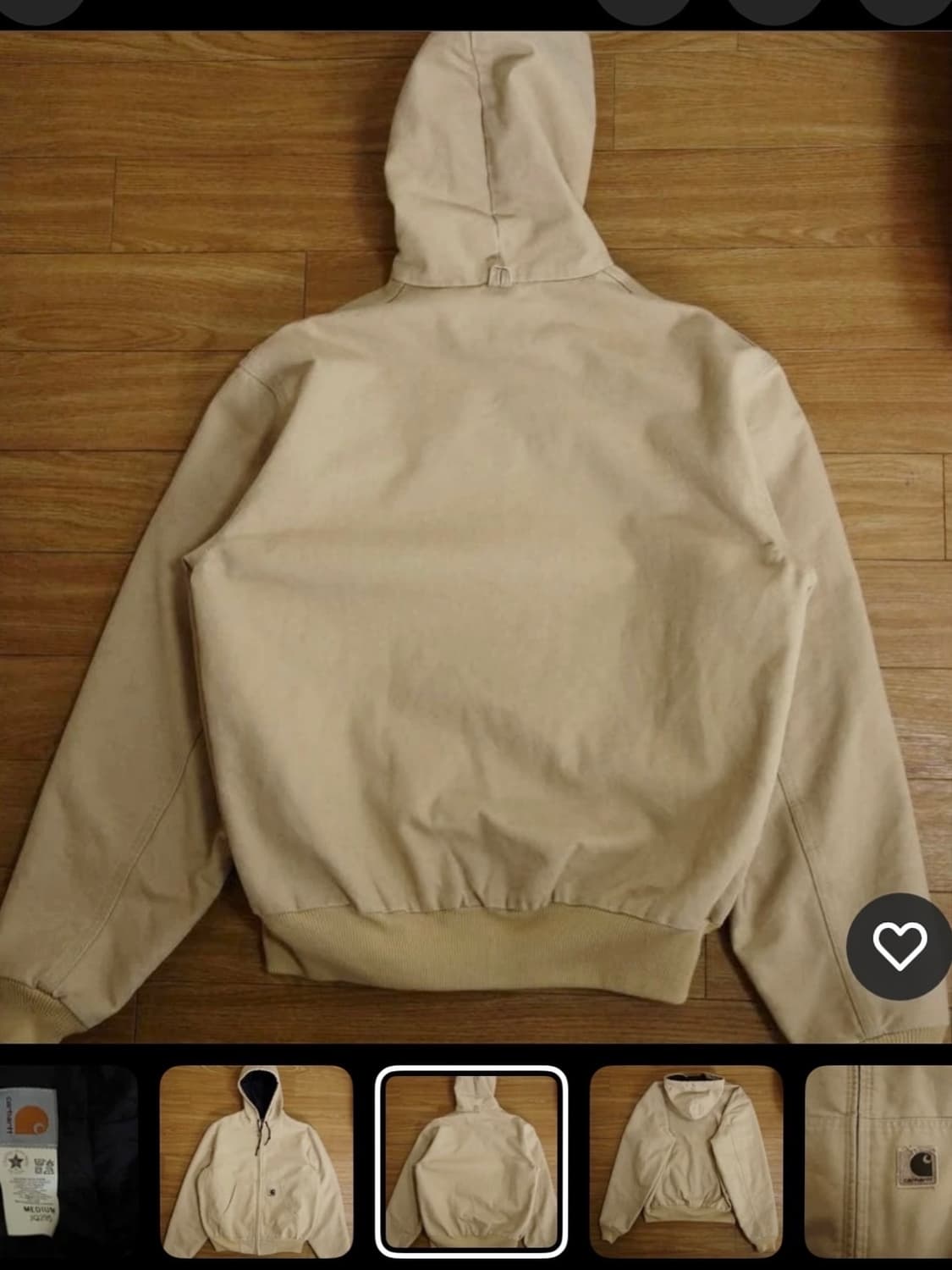 칼하트 JQ295 덕액티브 자켓 상품이미지10