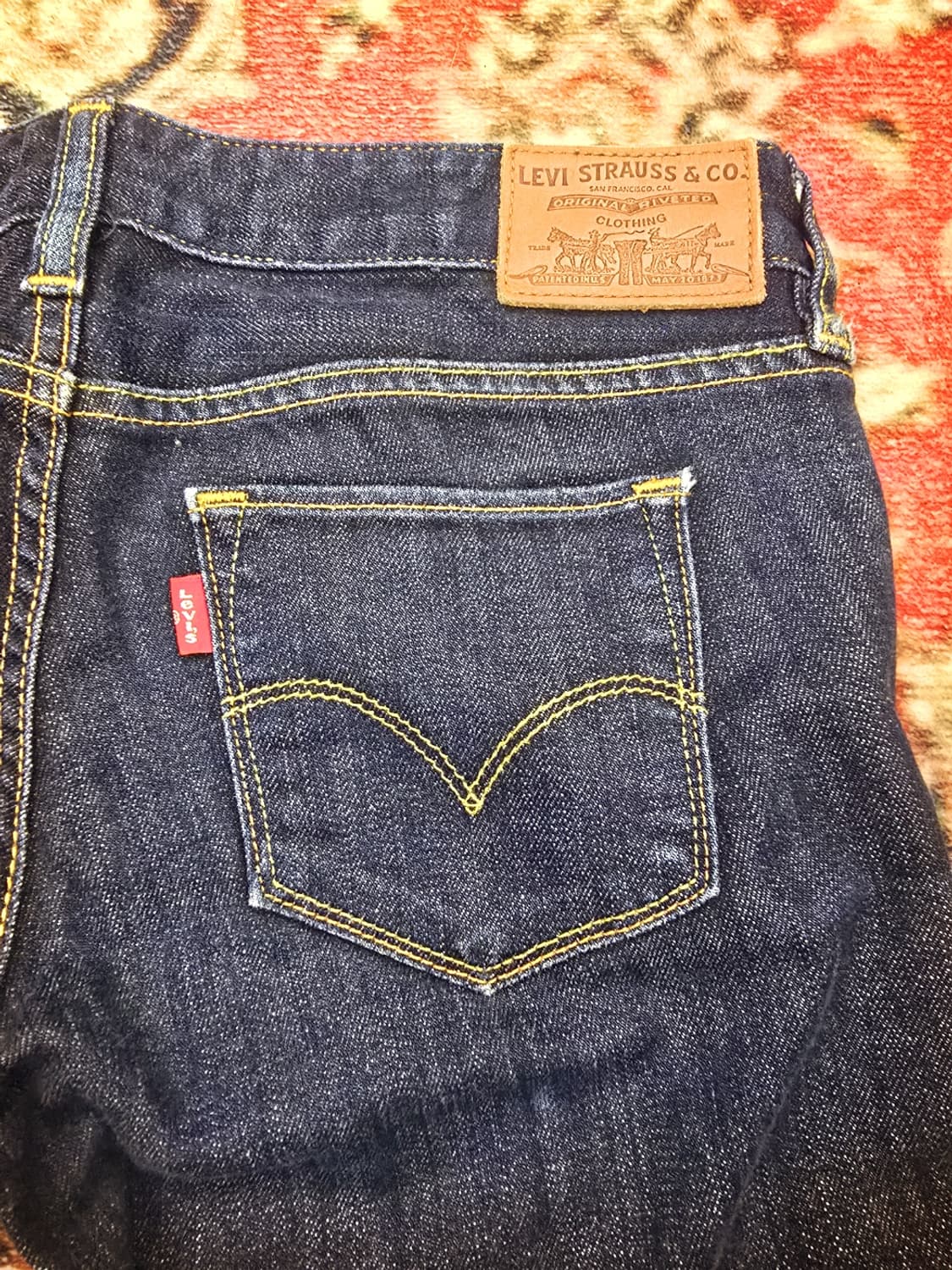 Levi's리바이스 로우라이즈(Low Rise) 생지골반데님팬츠 상품이미지3