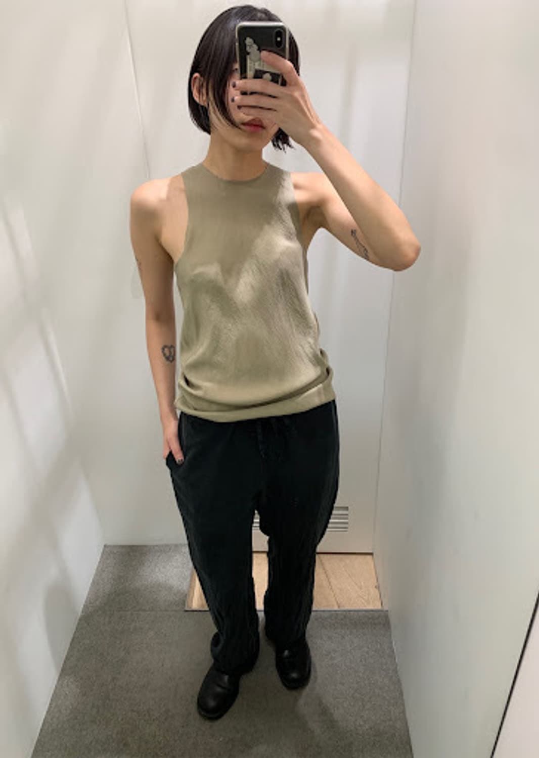 월욜할인!가브리엘라 콜 가먼츠 탑/머듈 플로어플로어 플리츠 르메르 mnz 상품이미지1