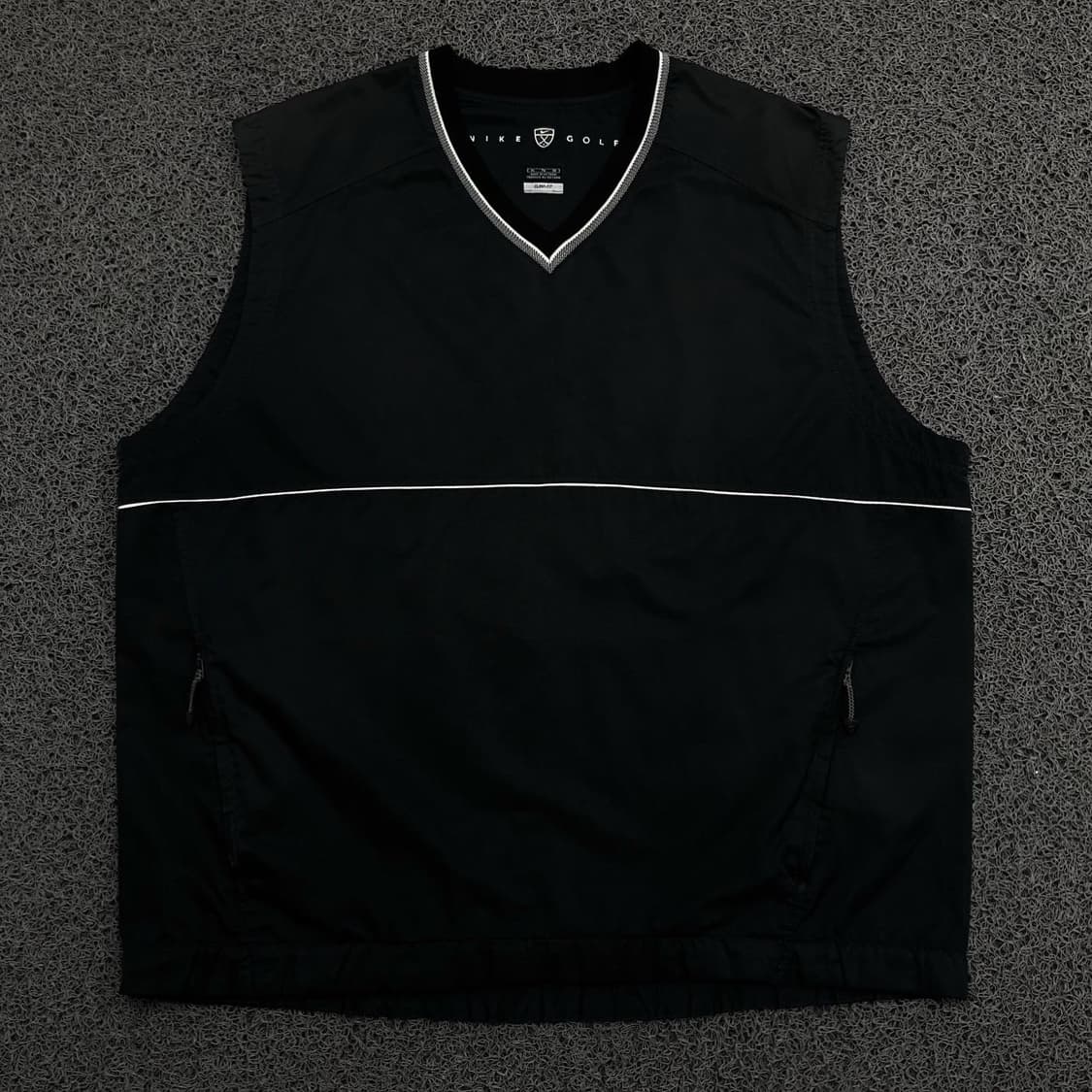 Nike 00,s 스우시 나일론 블랙 베스트 포켓 자켓 상품이미지1