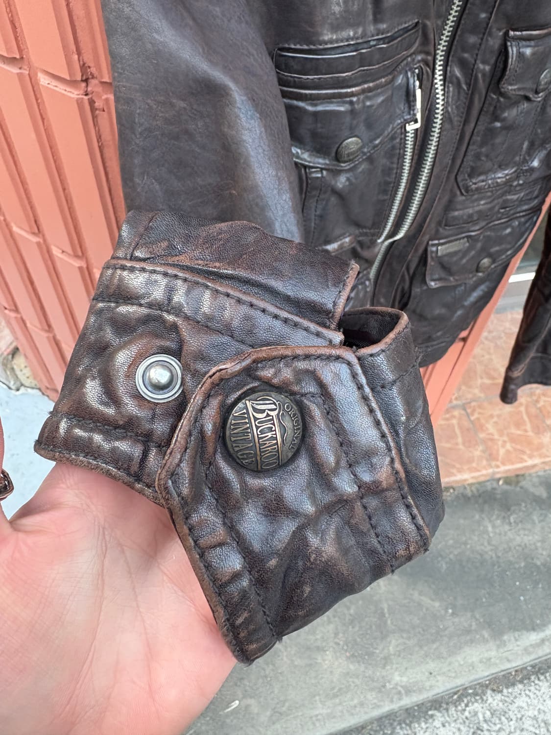 Buckaroo 양가죽 자켓 상품이미지5