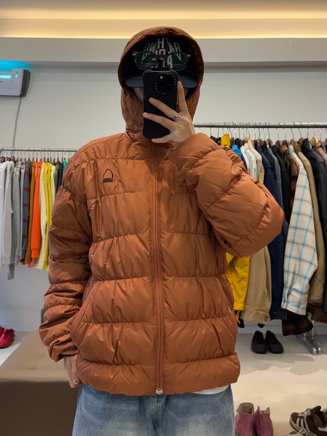 시에라디자인 후드 경량 패딩 상품이미지5