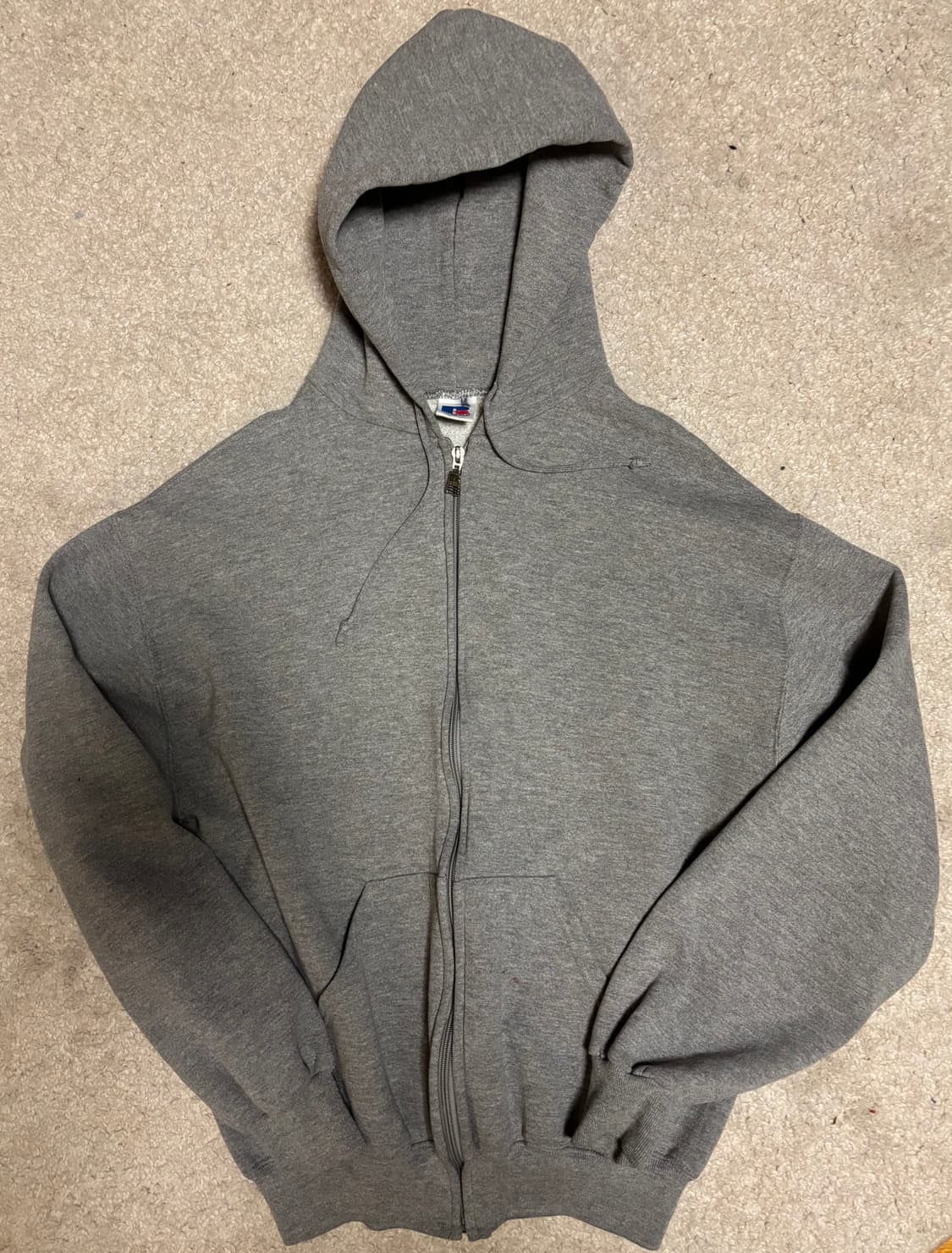 90s russell zip hoodie M (made in usa) 상품이미지1