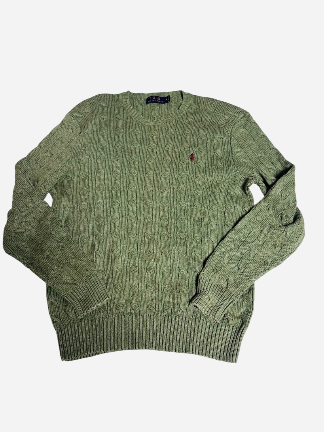 Polo Ralph Lauren Cable Knit Mint Green  상품이미지1